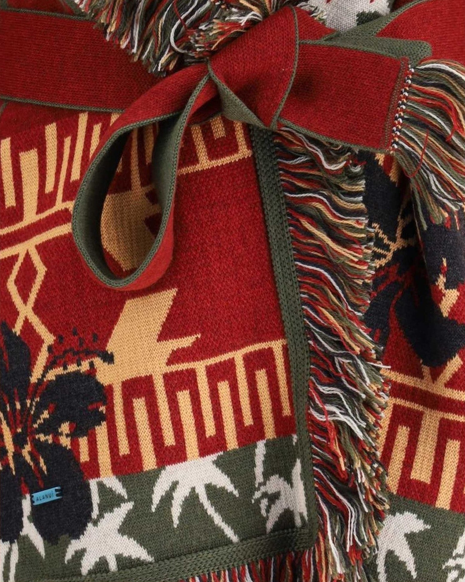 Alanui Hibiscus Bloom Cardigan Glam Steals