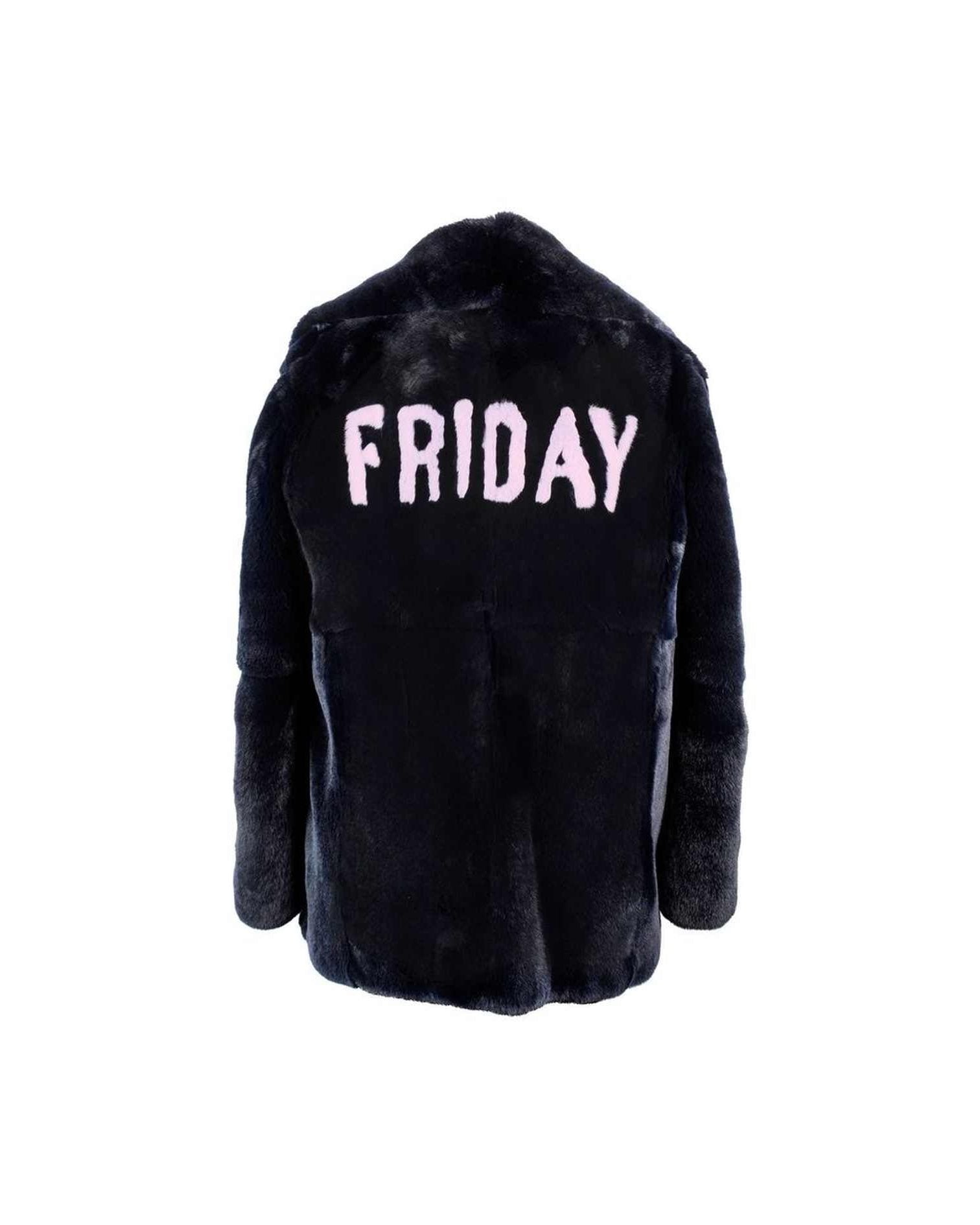 Alberta Ferretti Friday Rabbit Fur Jacket Glam Steals