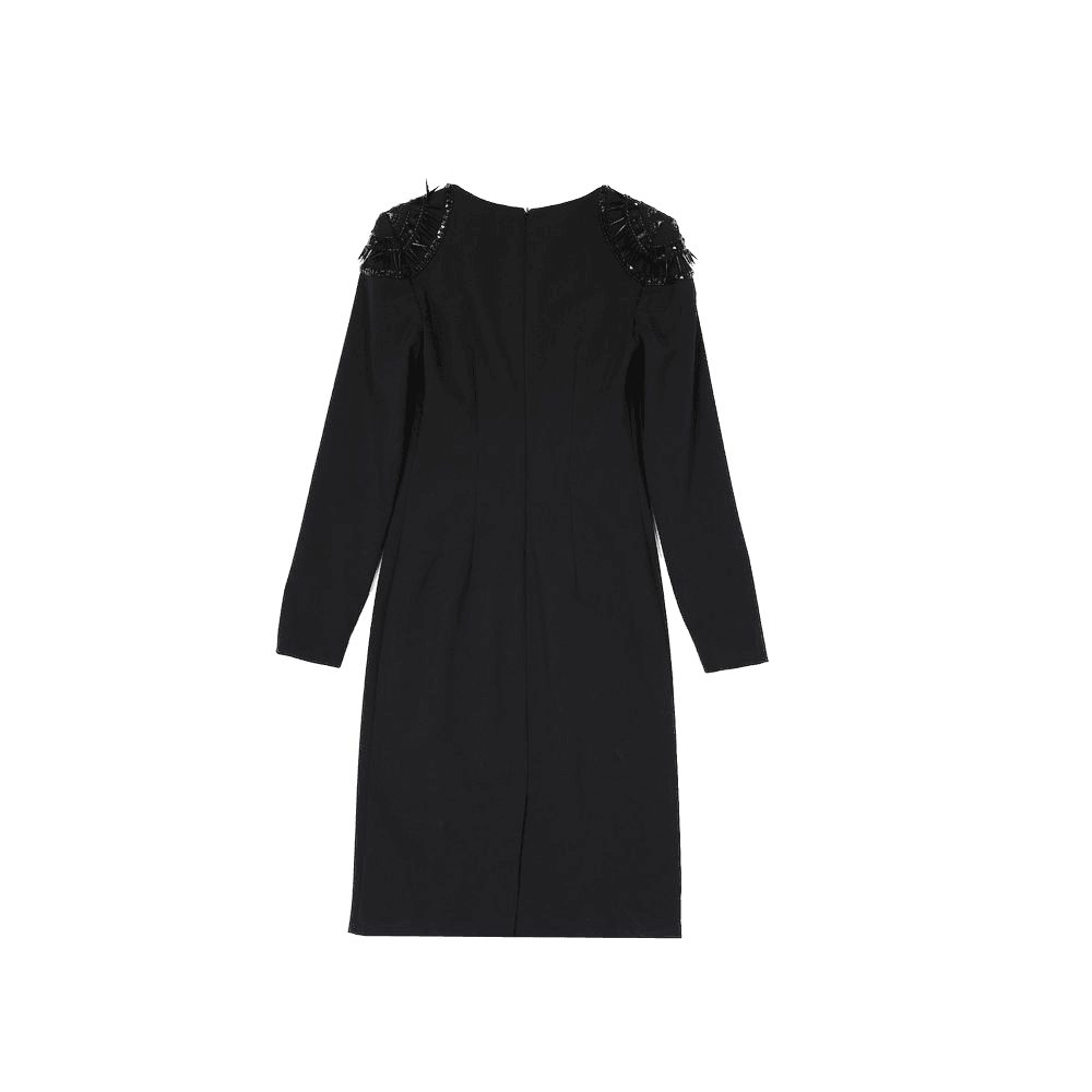 Alberta Ferretti Wool Blend Dress Glam Steals