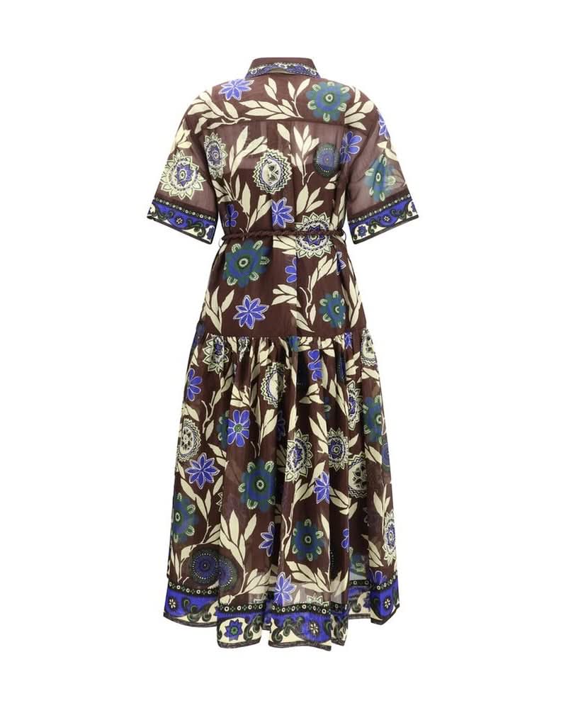 Alemais Cotton Casual Dress Glam Steals