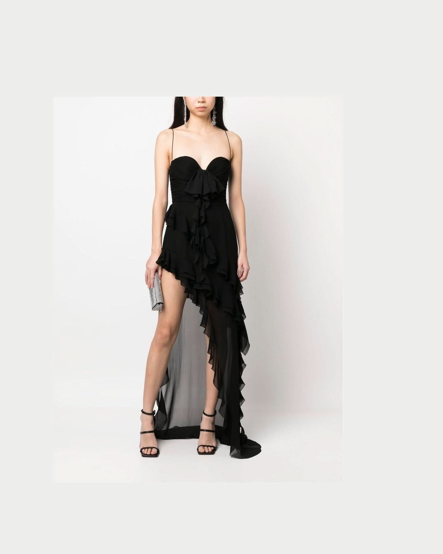 Alessandra Rich Black Dress Dresses