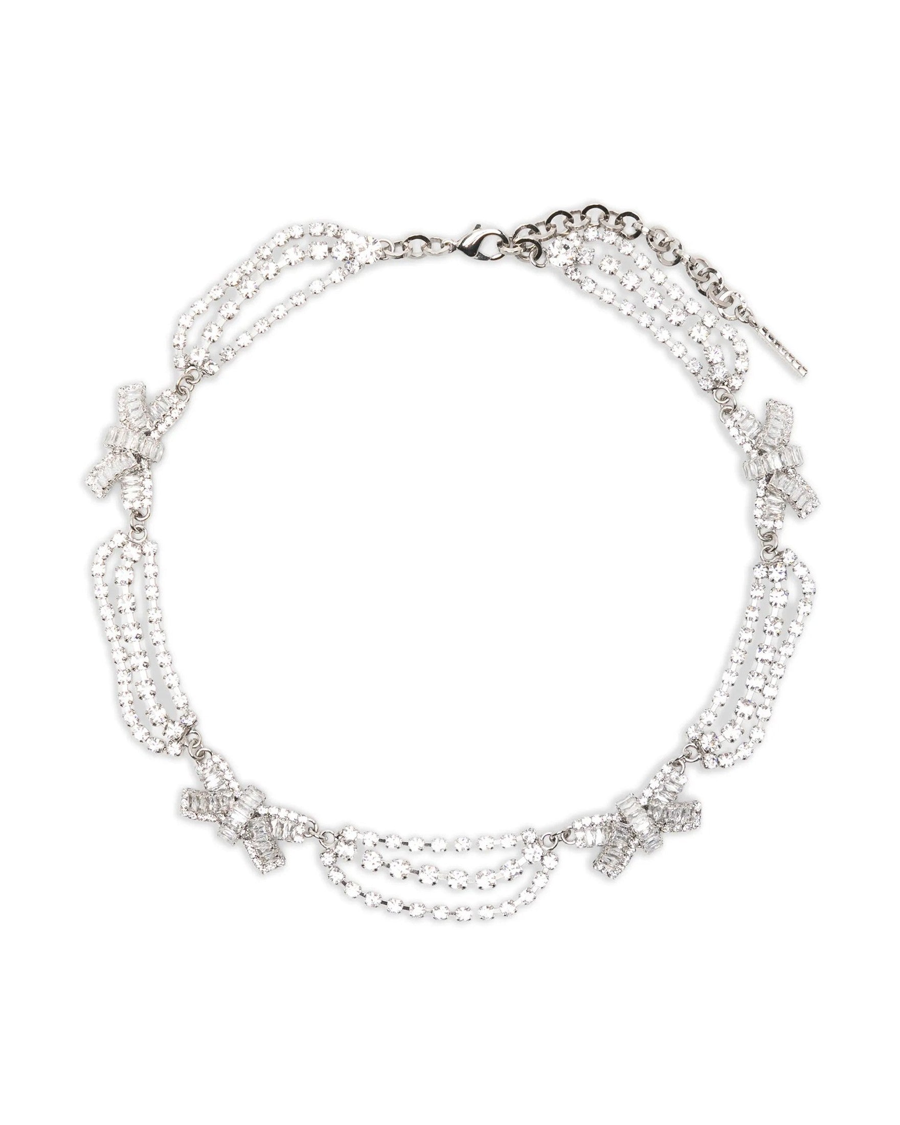 Alessandra Rich Bow Necklace Jewellery