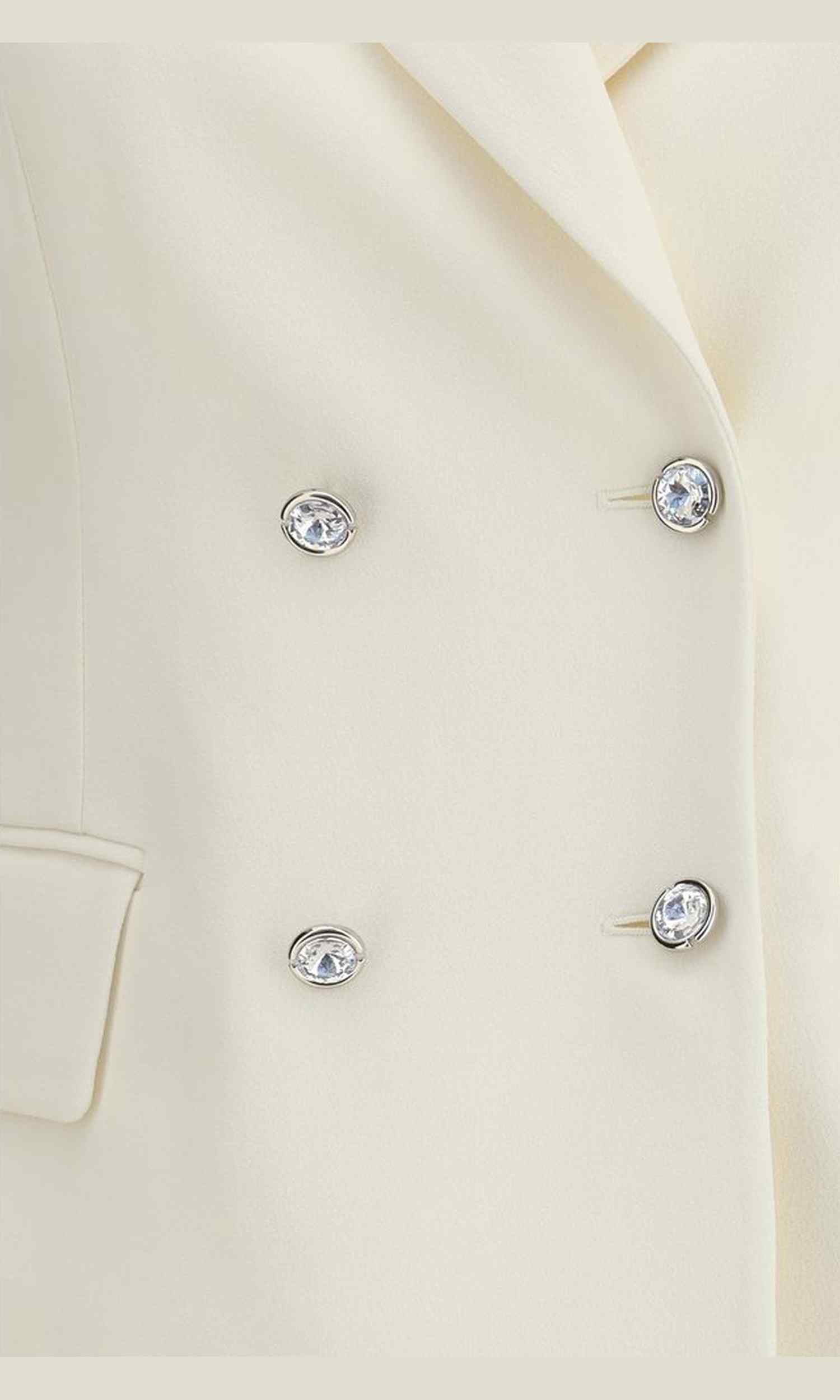 Alessandra Rich Double Breasted Blazer Glam Steals