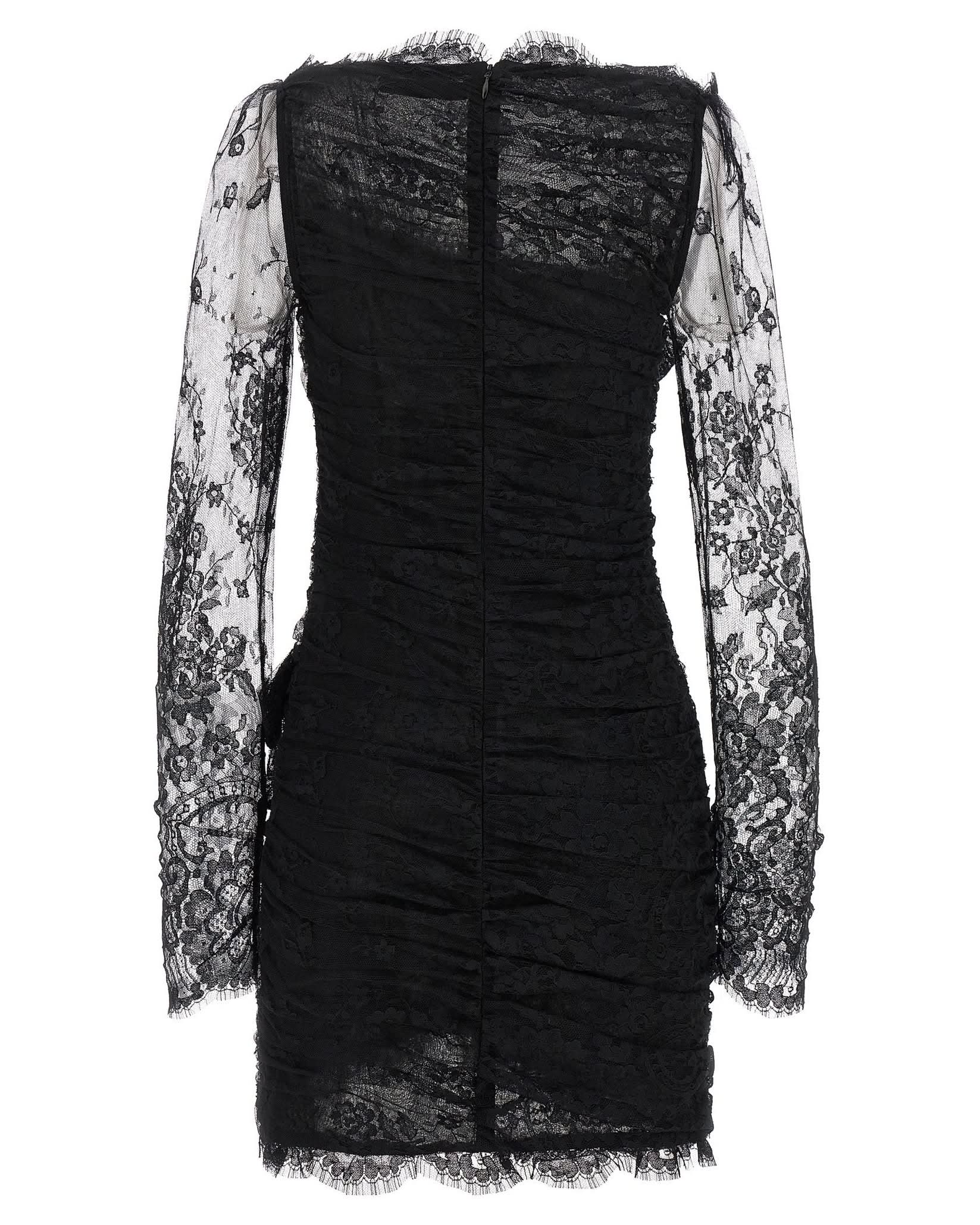 Alessandra Rich Draped Dress Glam Steals
