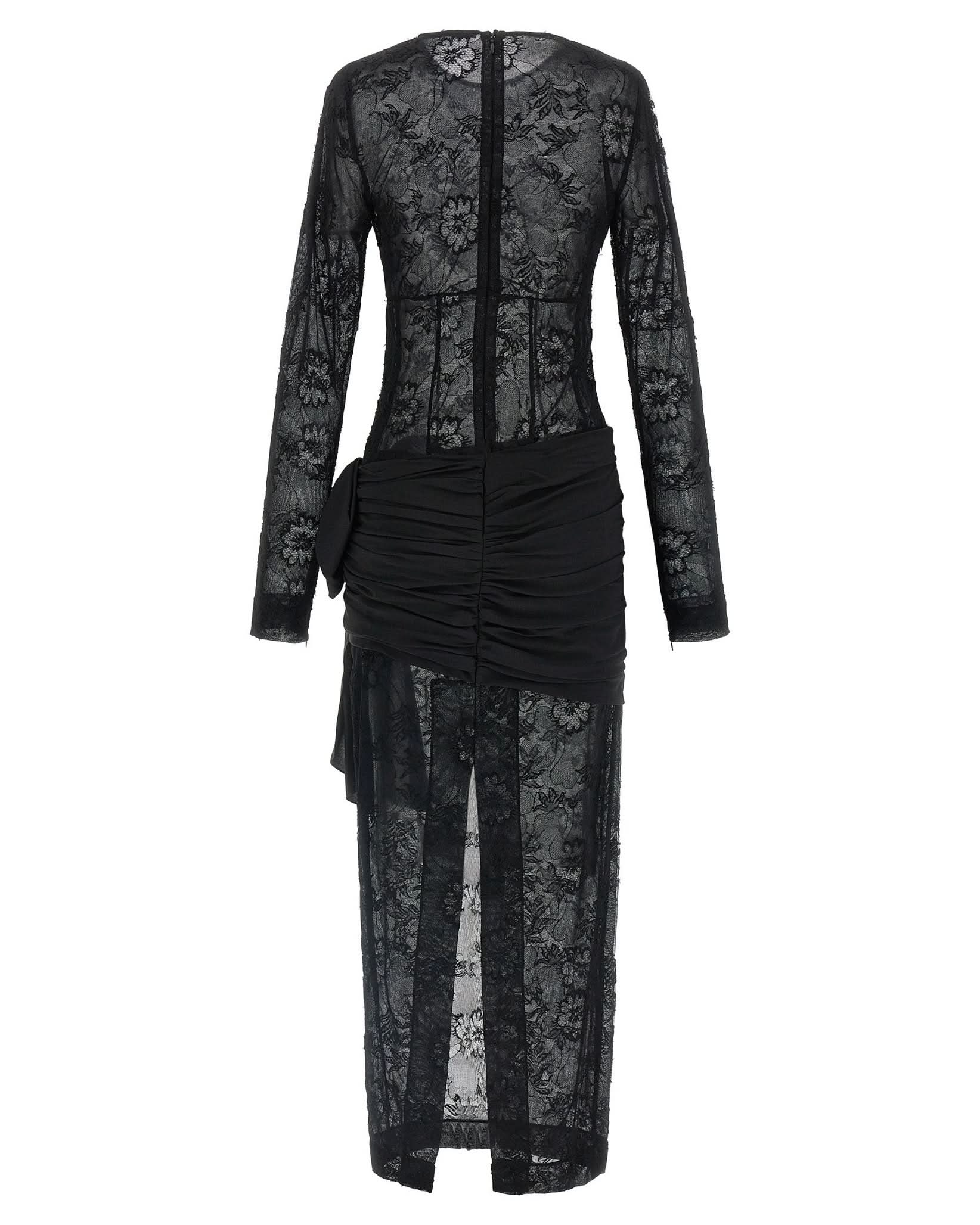 Alessandra Rich Lace Bustier Dress Glam Steals