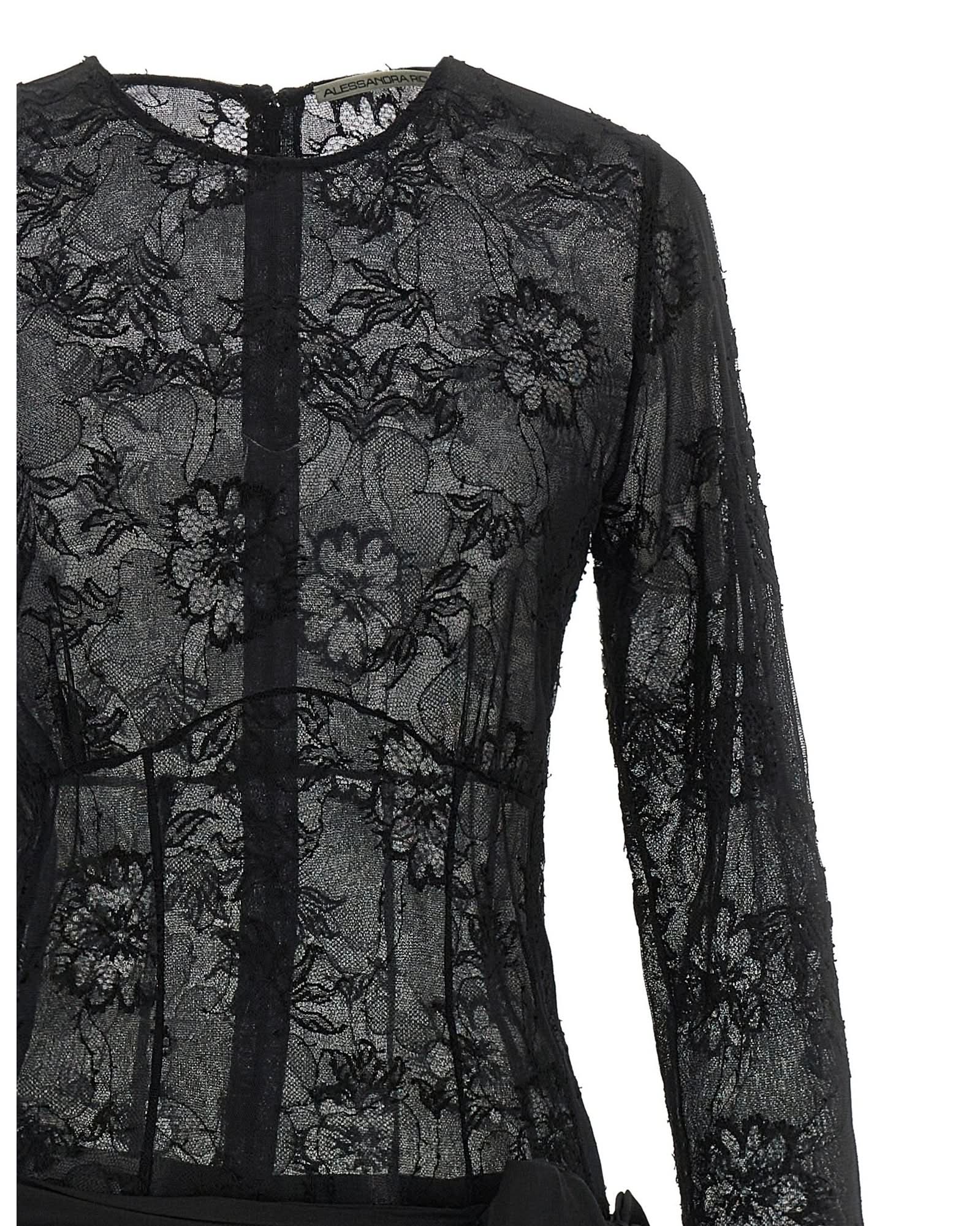 Alessandra Rich Lace Bustier Dress Glam Steals