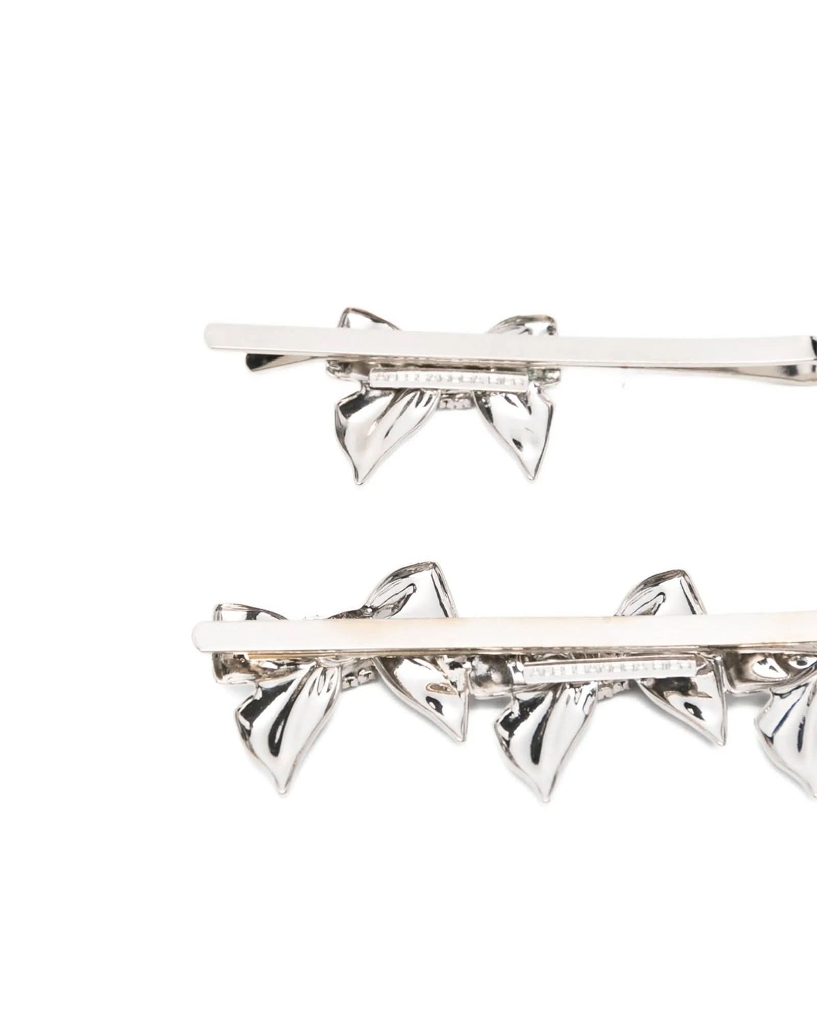 Alessandra Rich Set Of Four Bow Pins Glam Steals
