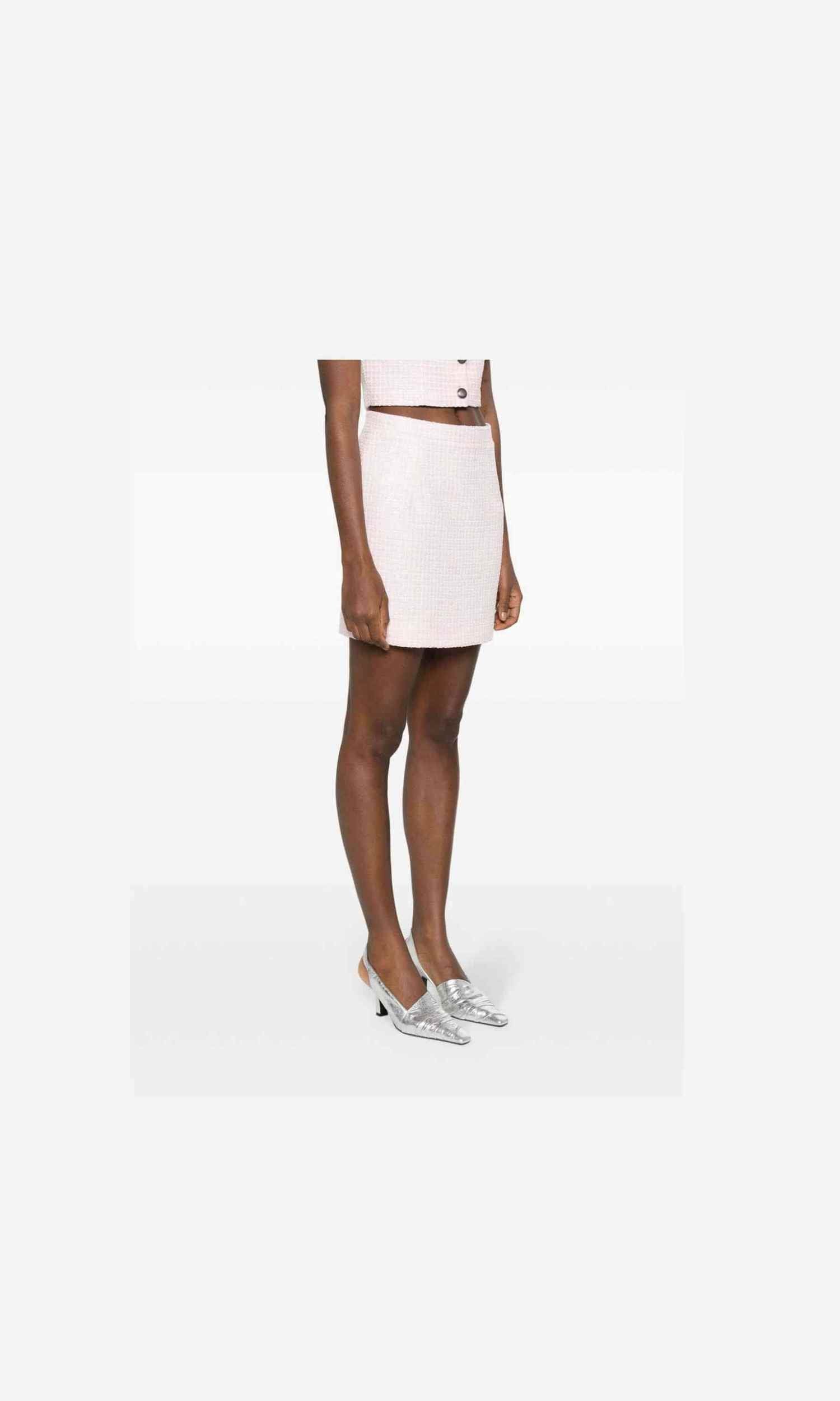Alessandra Rich Skirt Powder Glam Steals