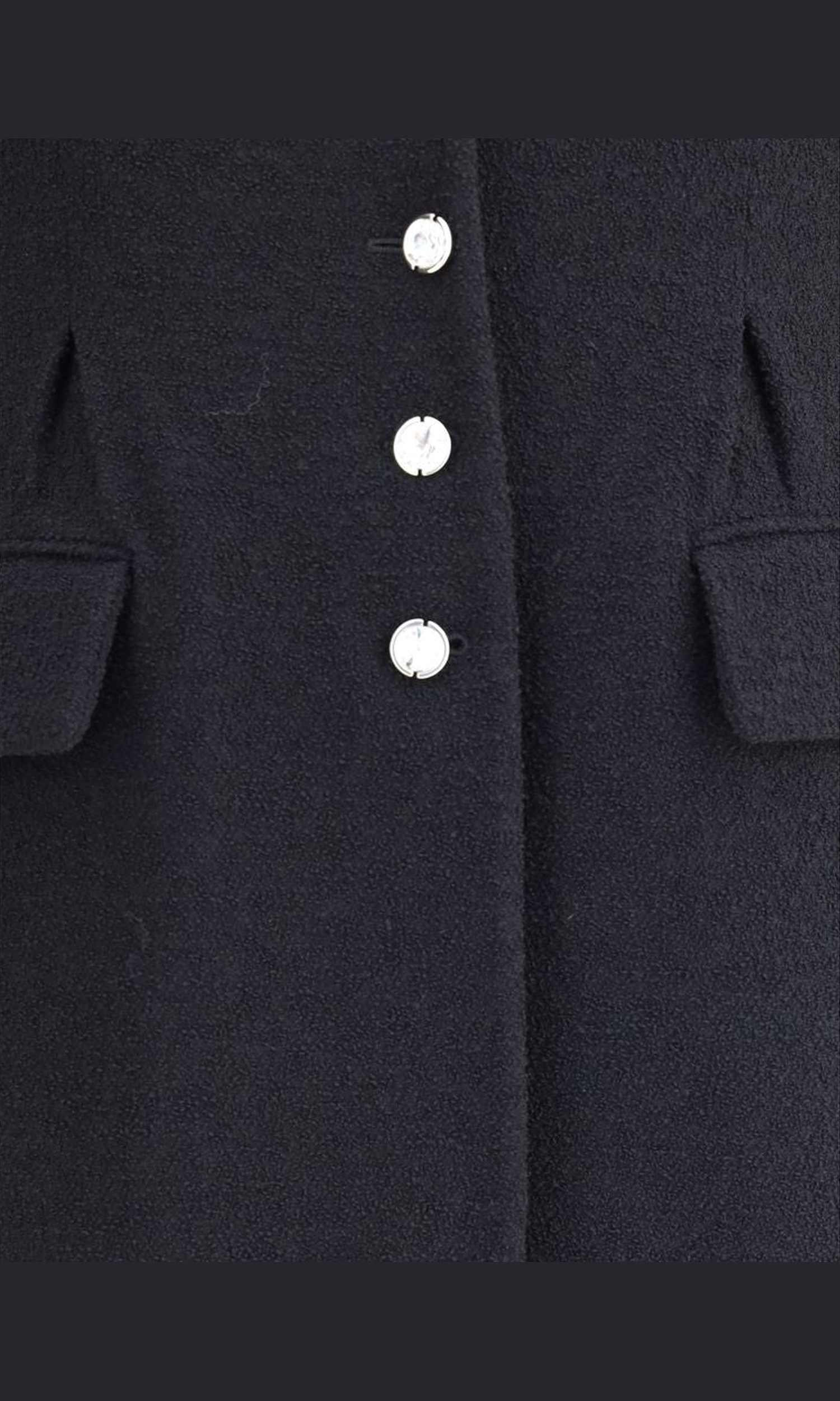 Alessandra Rich Tweed Long Coat Glam Steals