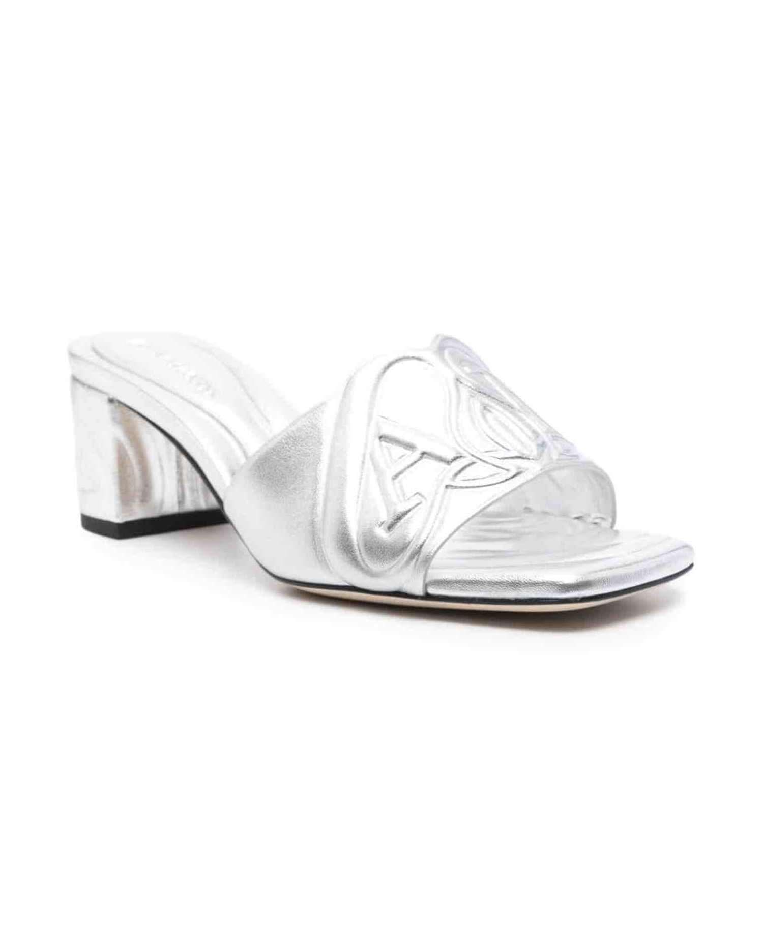 Alexander Mcqueen 60mm Seal Mules Heels