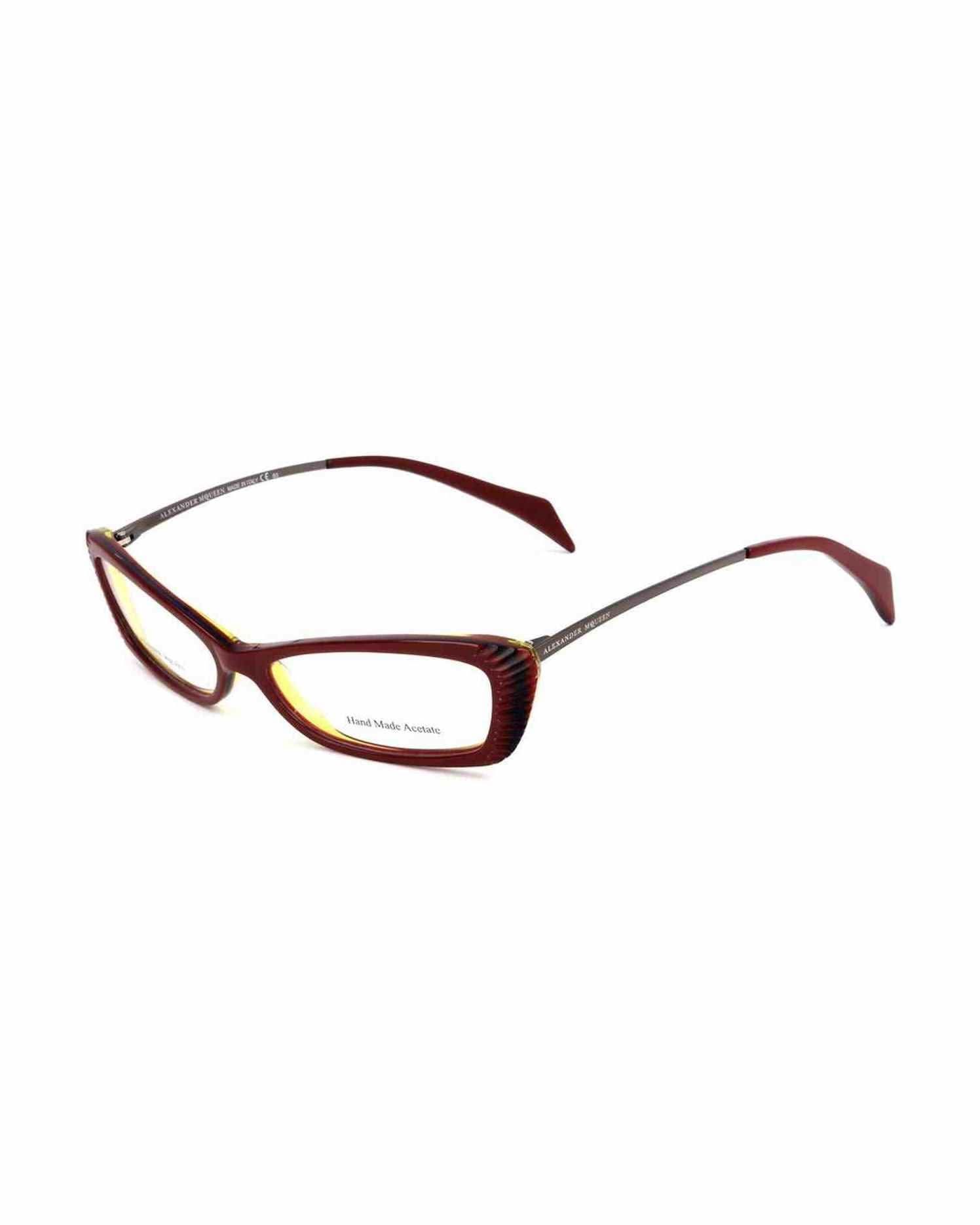 Alexander Mcqueen Multicolor Acetate Frame Eyeglasses