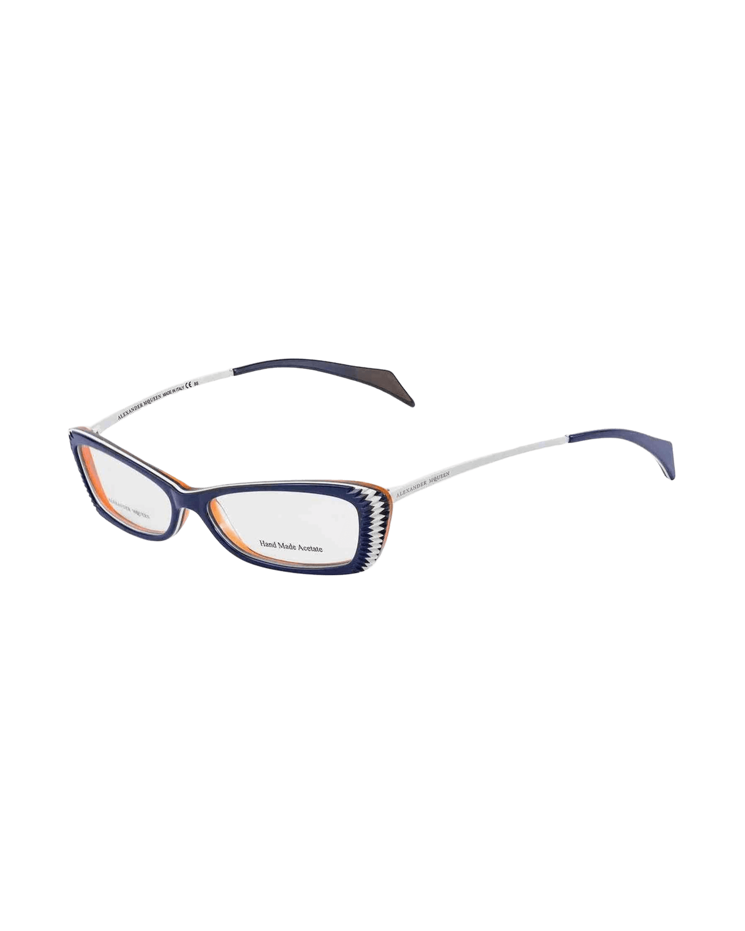 Alexander Mcqueen Multicolor Acetate Frame Eyeglasses