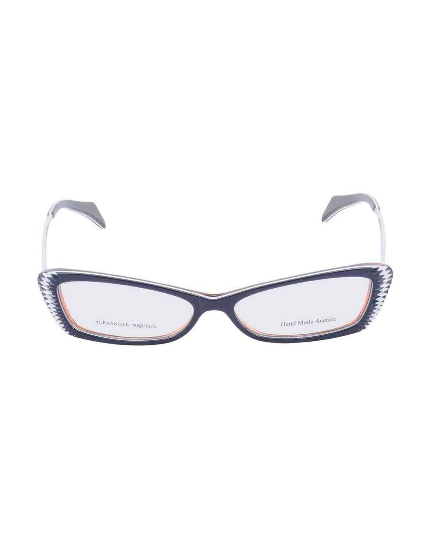 Alexander Mcqueen Multicolor Acetate Frame Eyeglasses