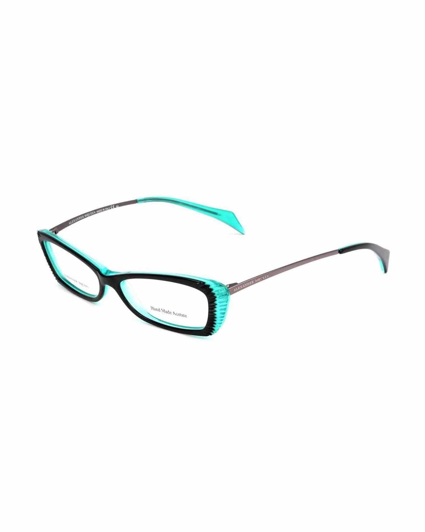 Alexander Mcqueen Multicolor Acetate Frame Eyeglasses