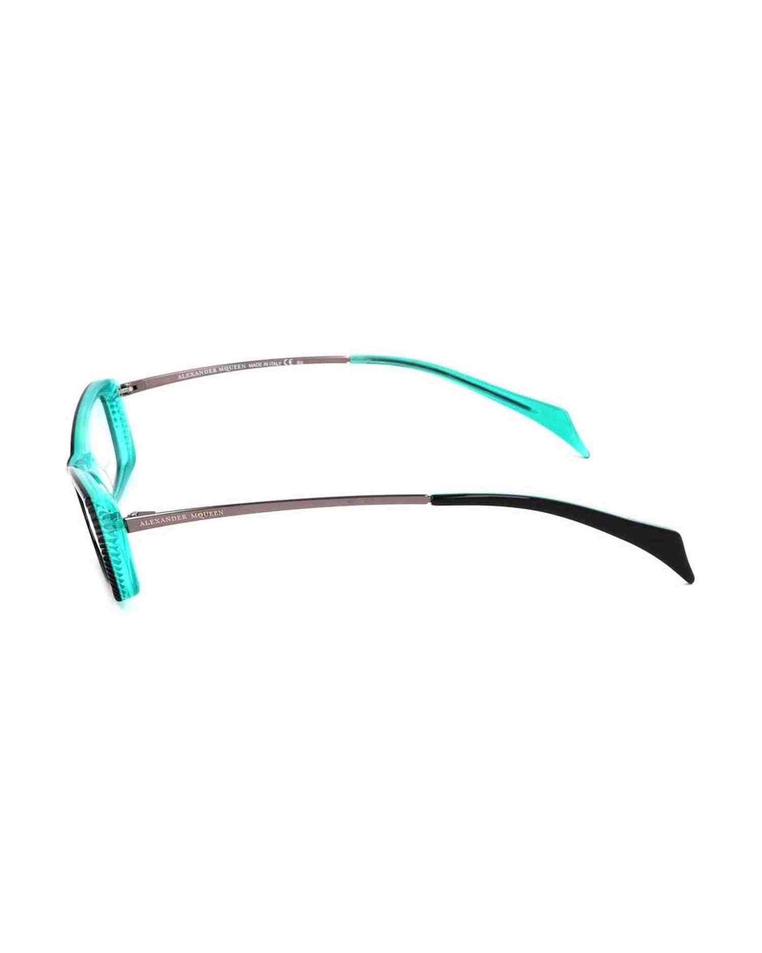 Alexander Mcqueen Multicolor Acetate Frame Eyeglasses