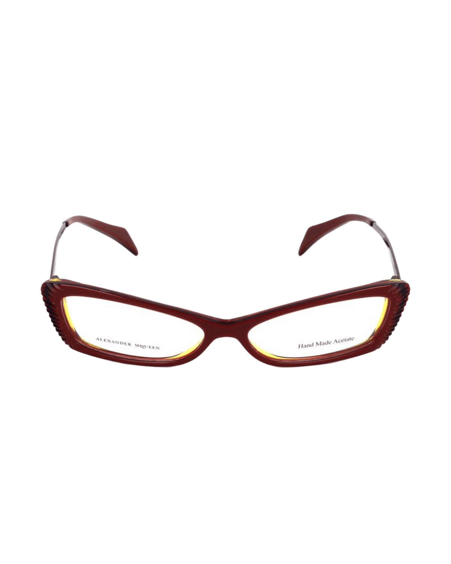 Alexander Mcqueen Multicolor Acetate Frame Eyeglasses
