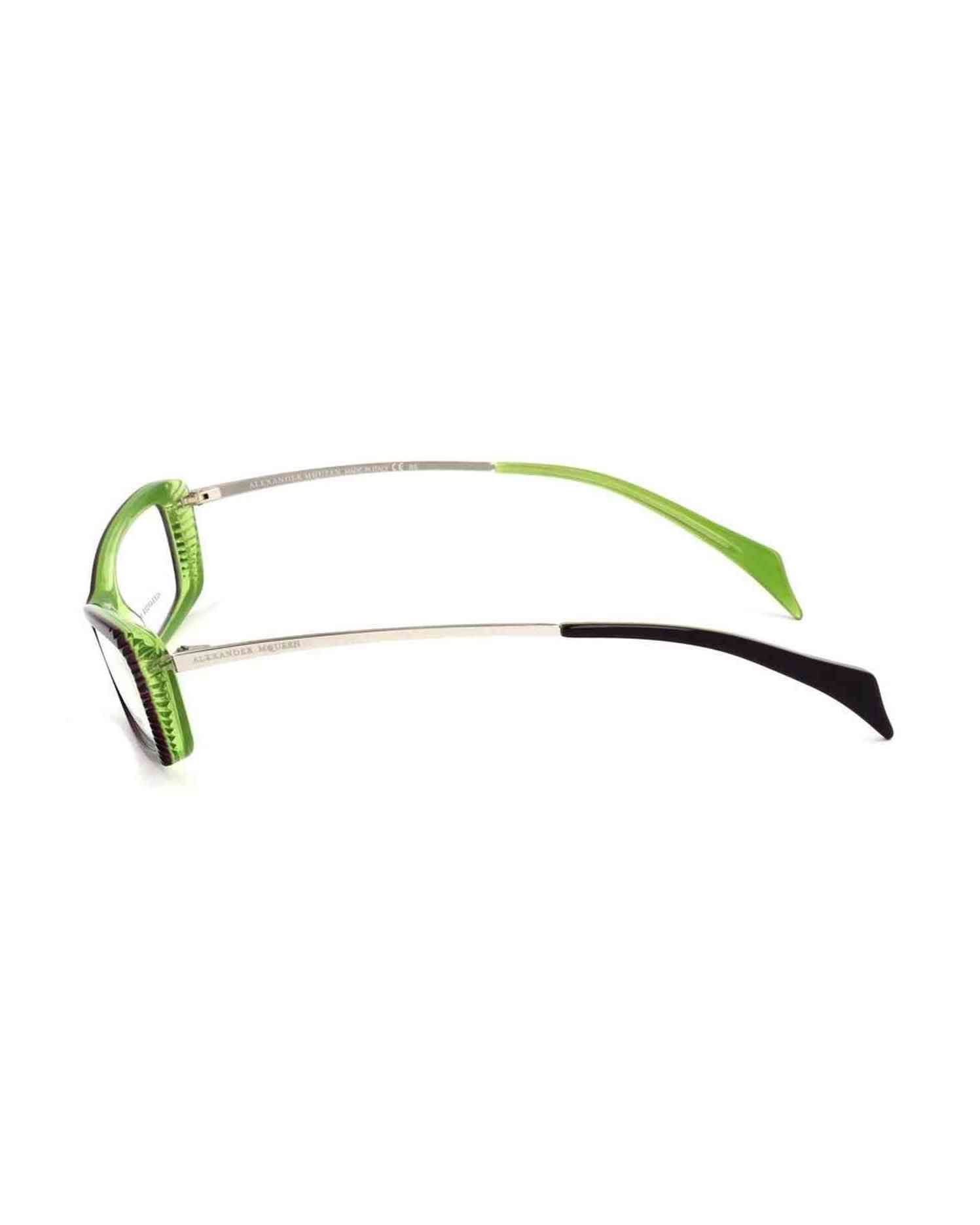 Alexander Mcqueen Multicolor Acetate Frame Eyeglasses