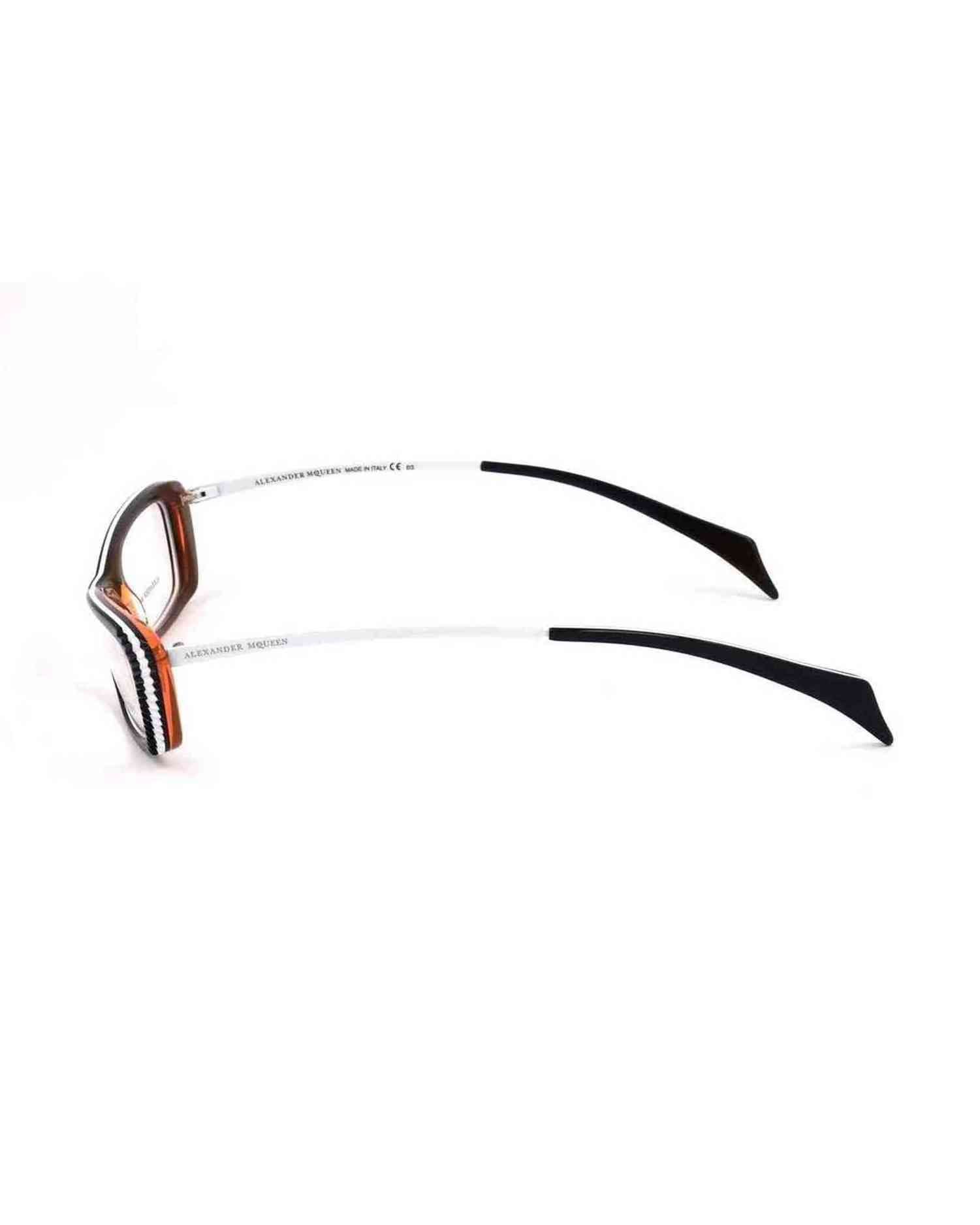 Alexander Mcqueen Multicolor Acetate Frame Eyeglasses
