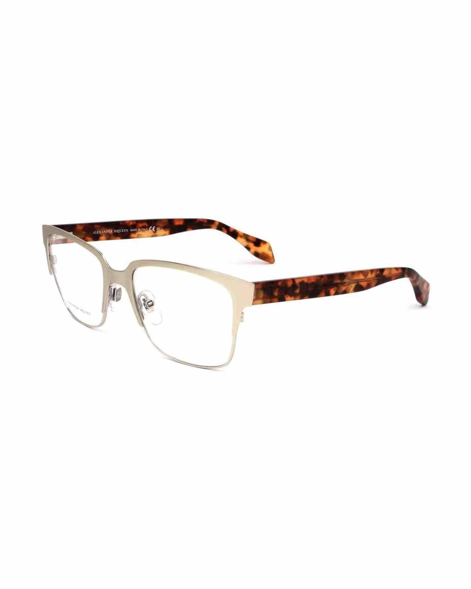 Alexander Mcqueen Bicolor Metal Frame Glam Steals