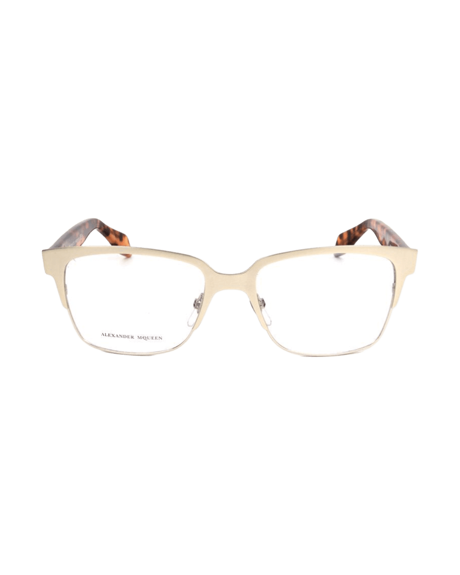 Alexander Mcqueen Bicolor Metal Frame Glam Steals