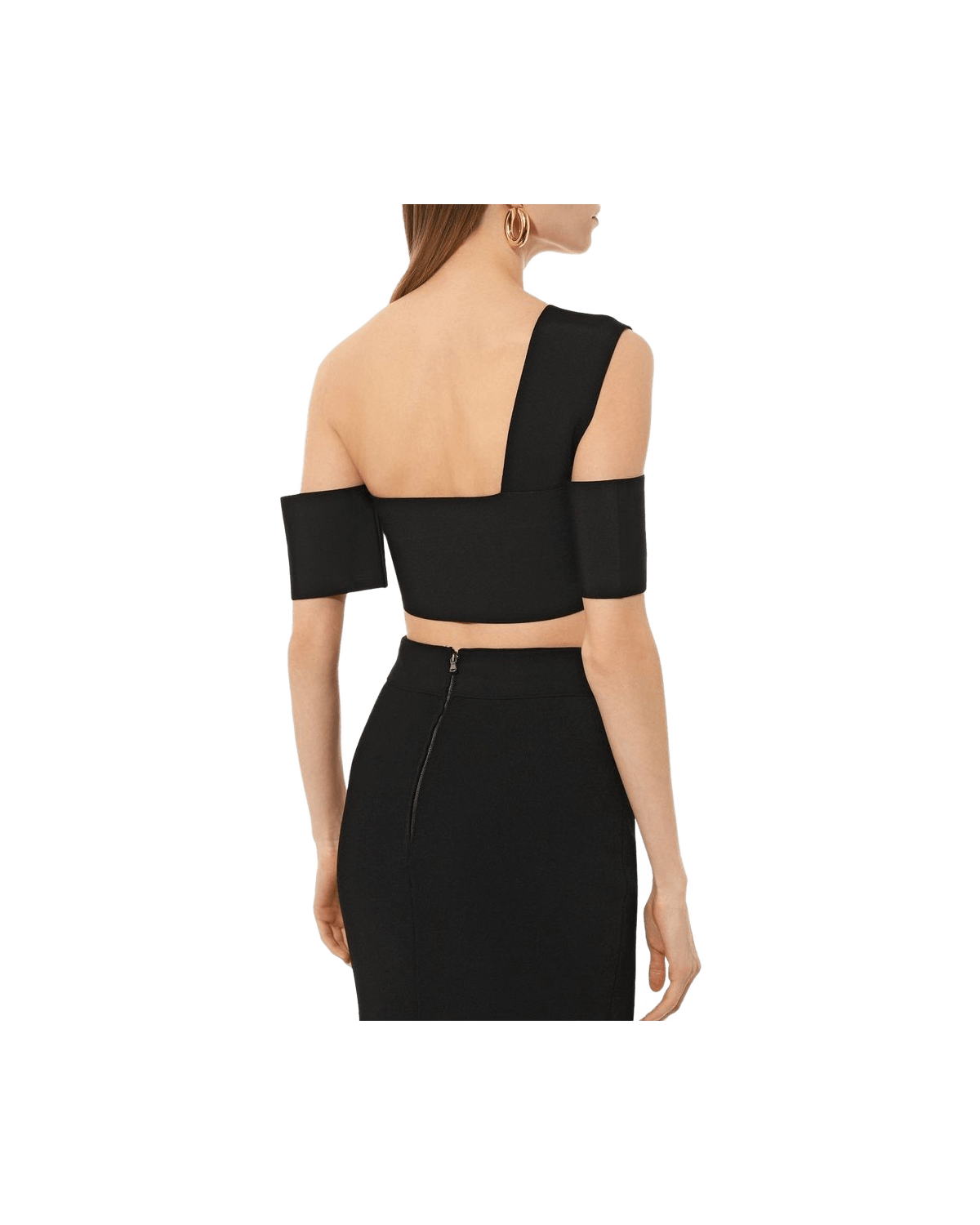 Alexander Mcqueen Black Elastane Tank Top Glam Steals