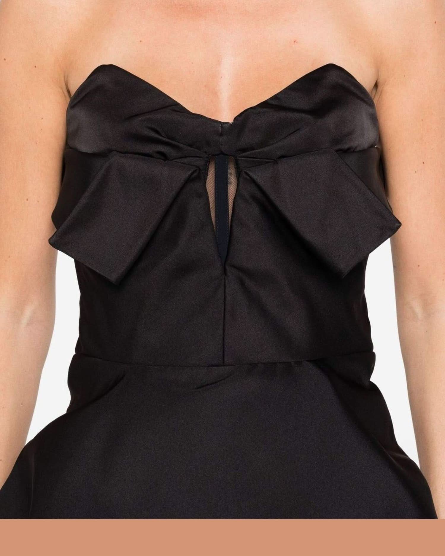 Alexander Mcqueen Black Top Blouses