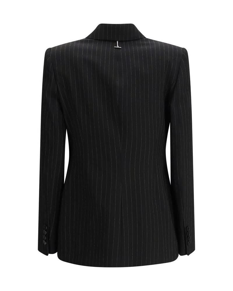 Alexander Mcqueen Black Wool Blazer