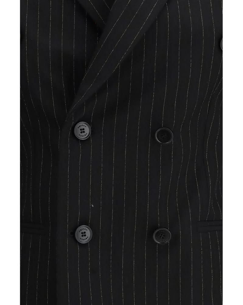 Alexander Mcqueen Black Wool Blazer