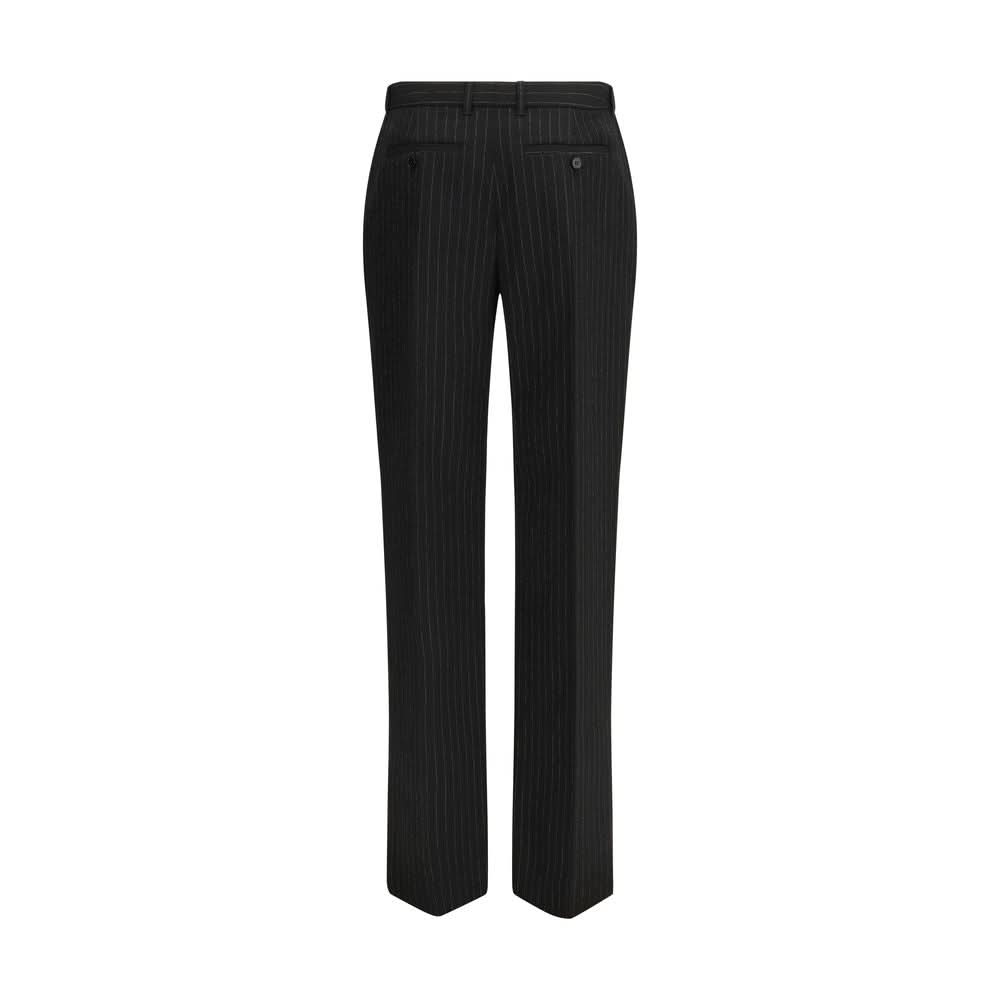 Alexander Mcqueen Black Wool Dress Pant