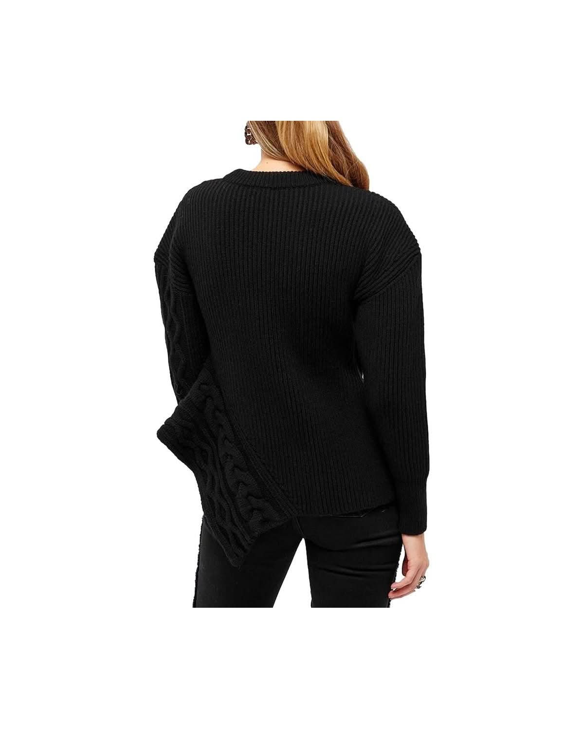 Alexander Mcqueen Black Wool Sweatshirt