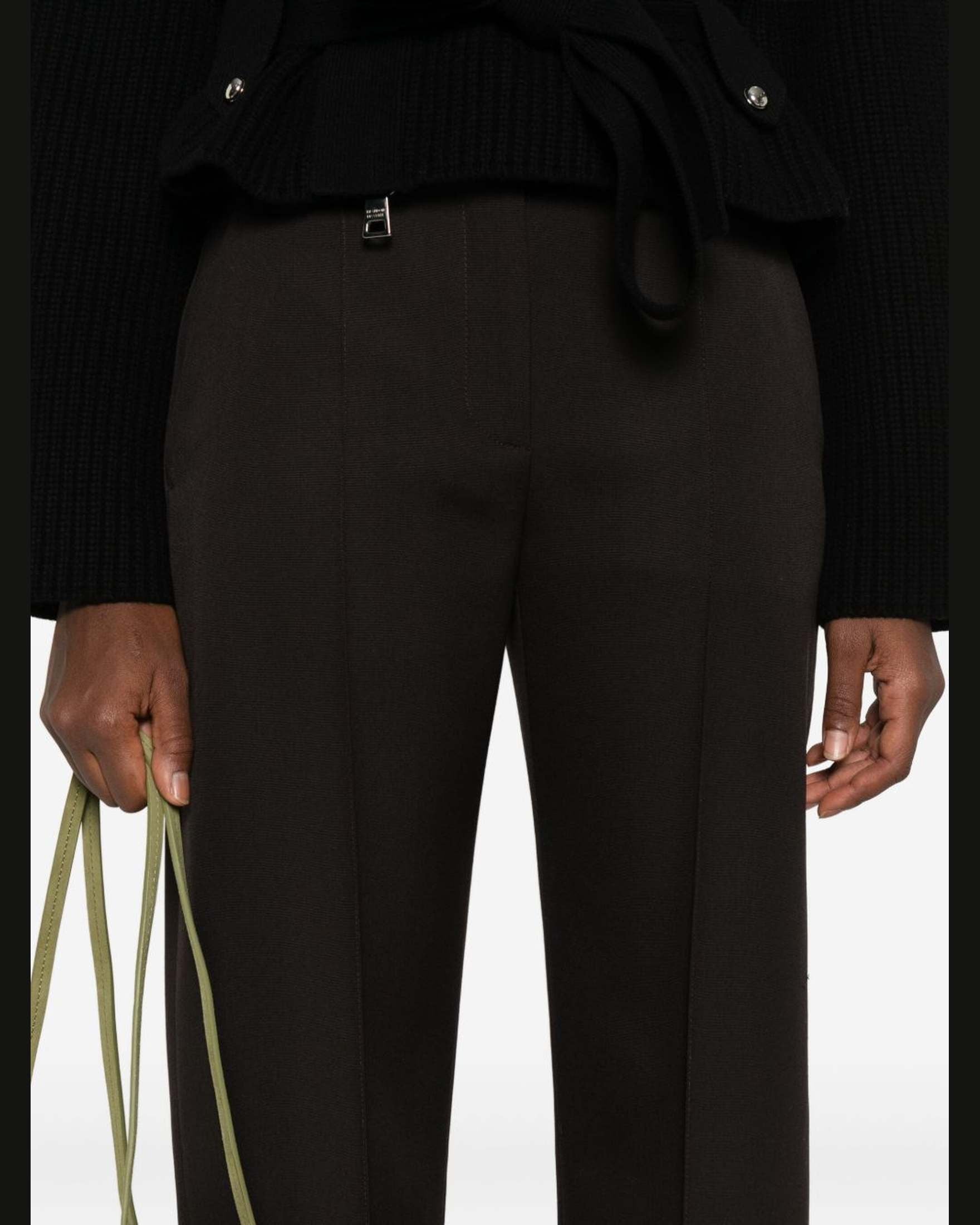 Alexander Mcqueen Brown Trouser Glam Steals
