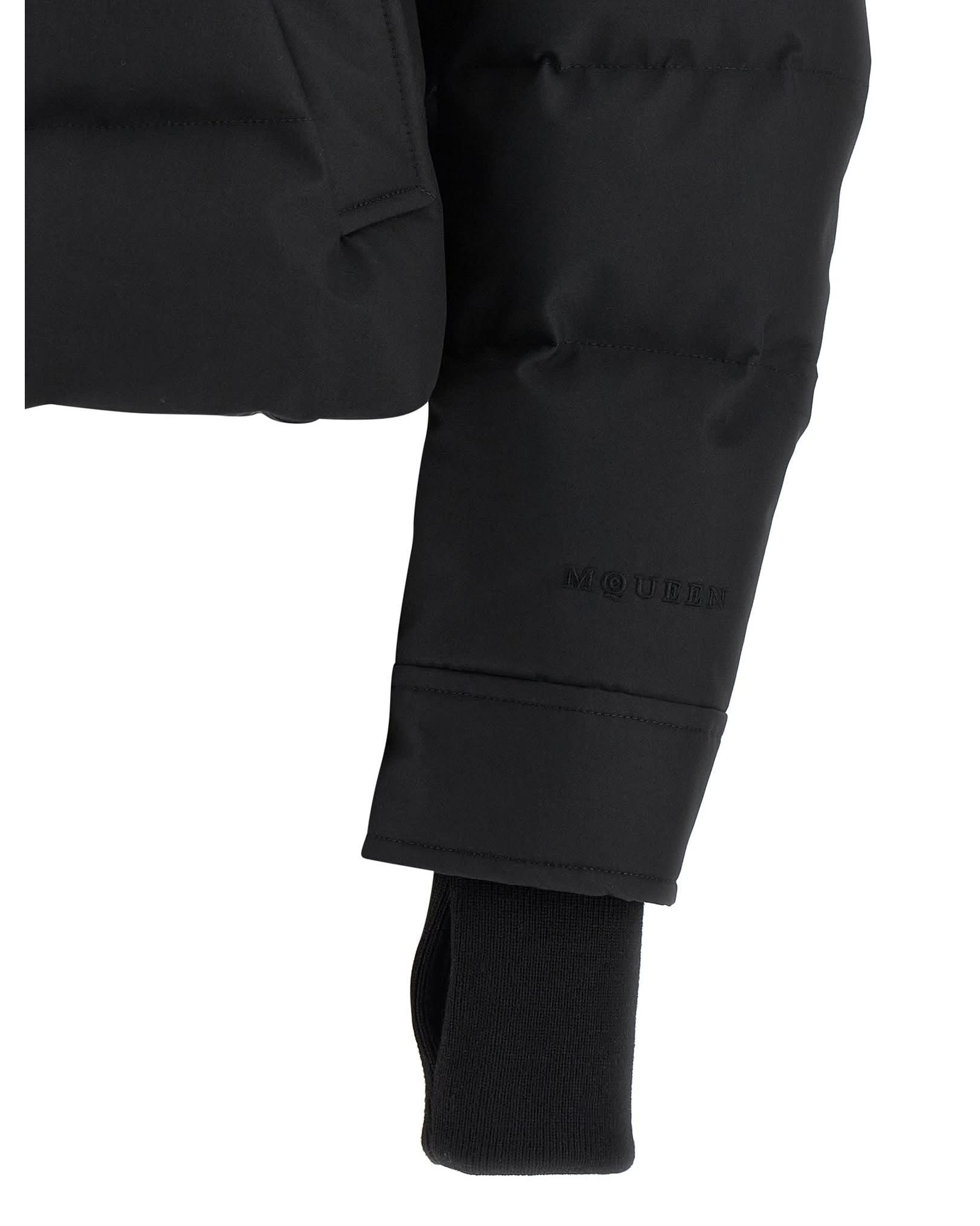 Alexander Mcqueen Cropped Down Jacket Glam Steals