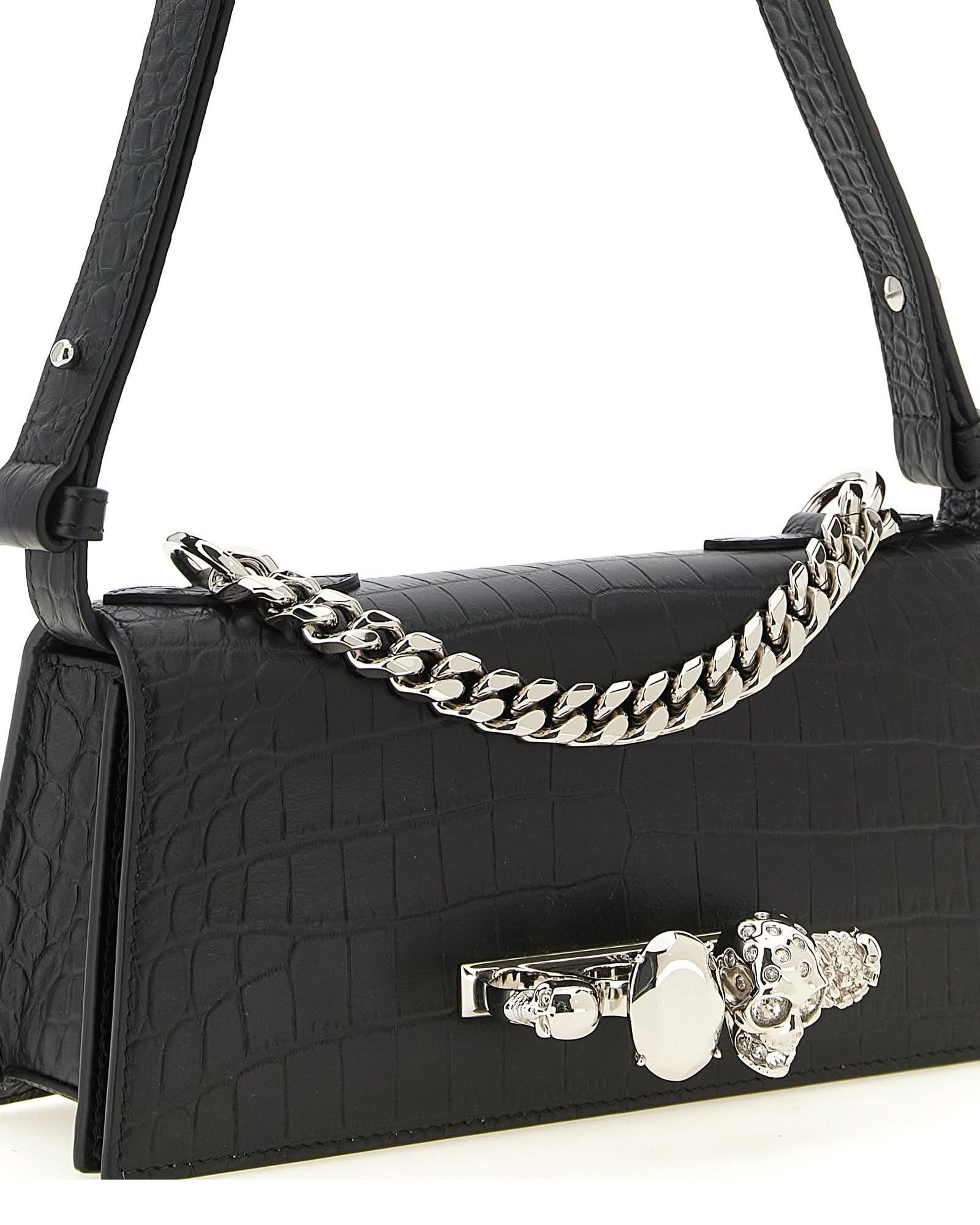 Alexander Mcqueen Jewelled Mini Shoulder Bag Glam Steals