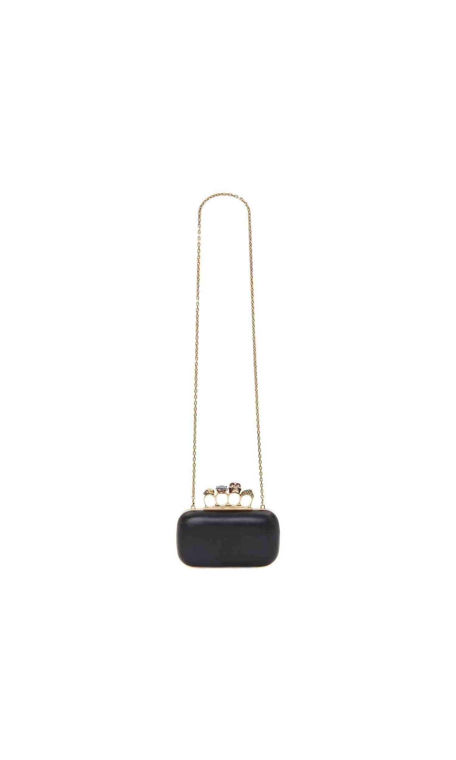Alexander Mcqueen Knuckle Chain Clutch Glam Steals