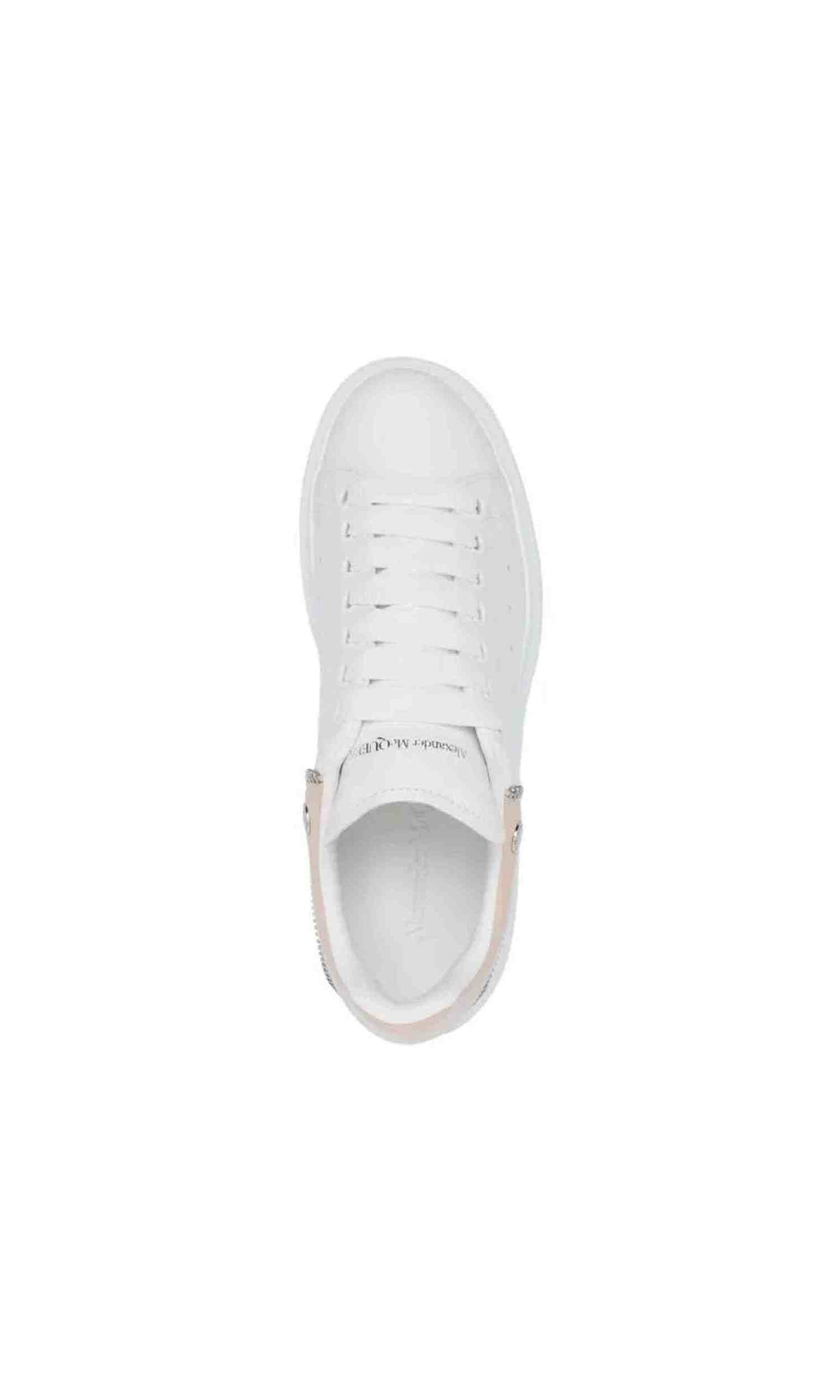 Alexander Mcqueen Leather Oversized Sneakers Glam Steals