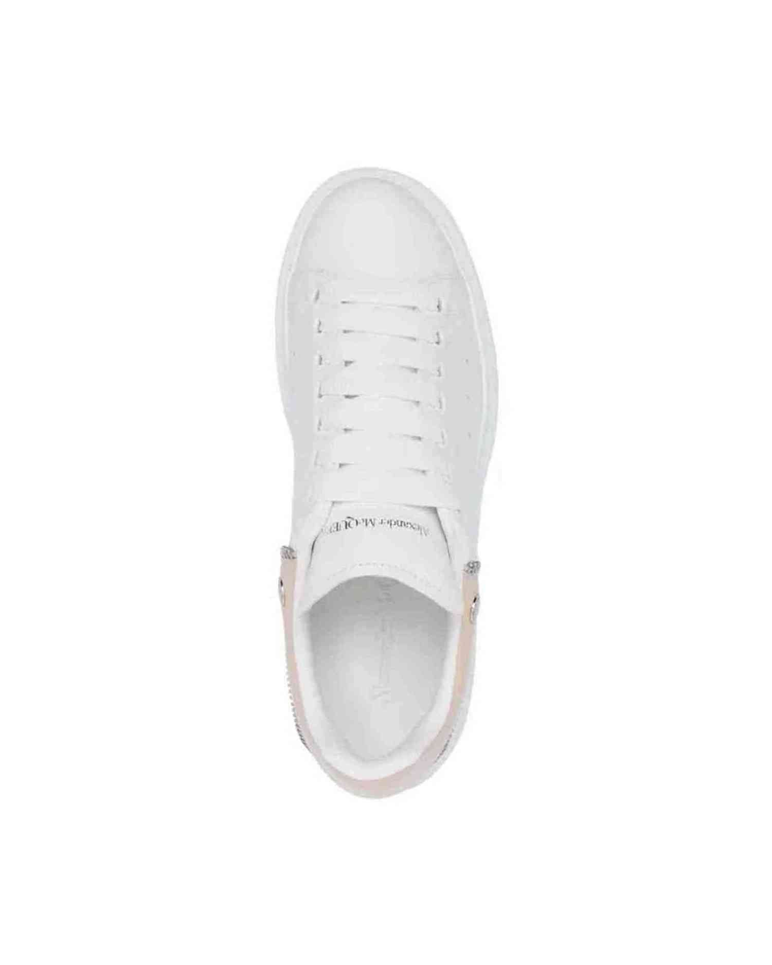 Alexander Mcqueen Leather Oversized Sneakers Glam Steals
