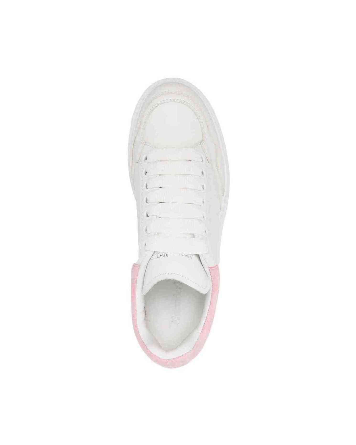 Alexander Mcqueen Leather Oversized Sneakers Glam Steals
