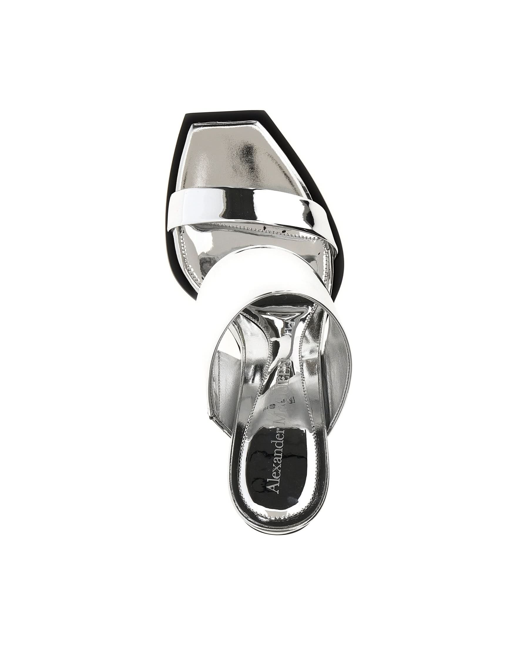 Alexander Mcqueen Mirror Sandals Glam Steals