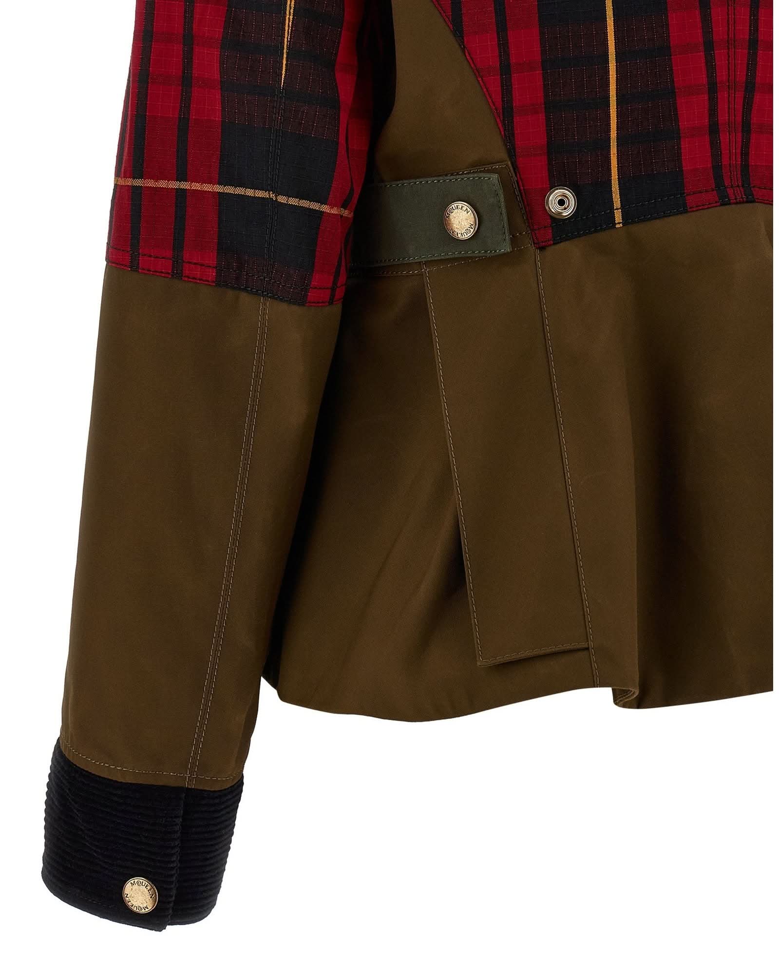 Alexander Mcqueen Patchwork Jacket Glam Steals
