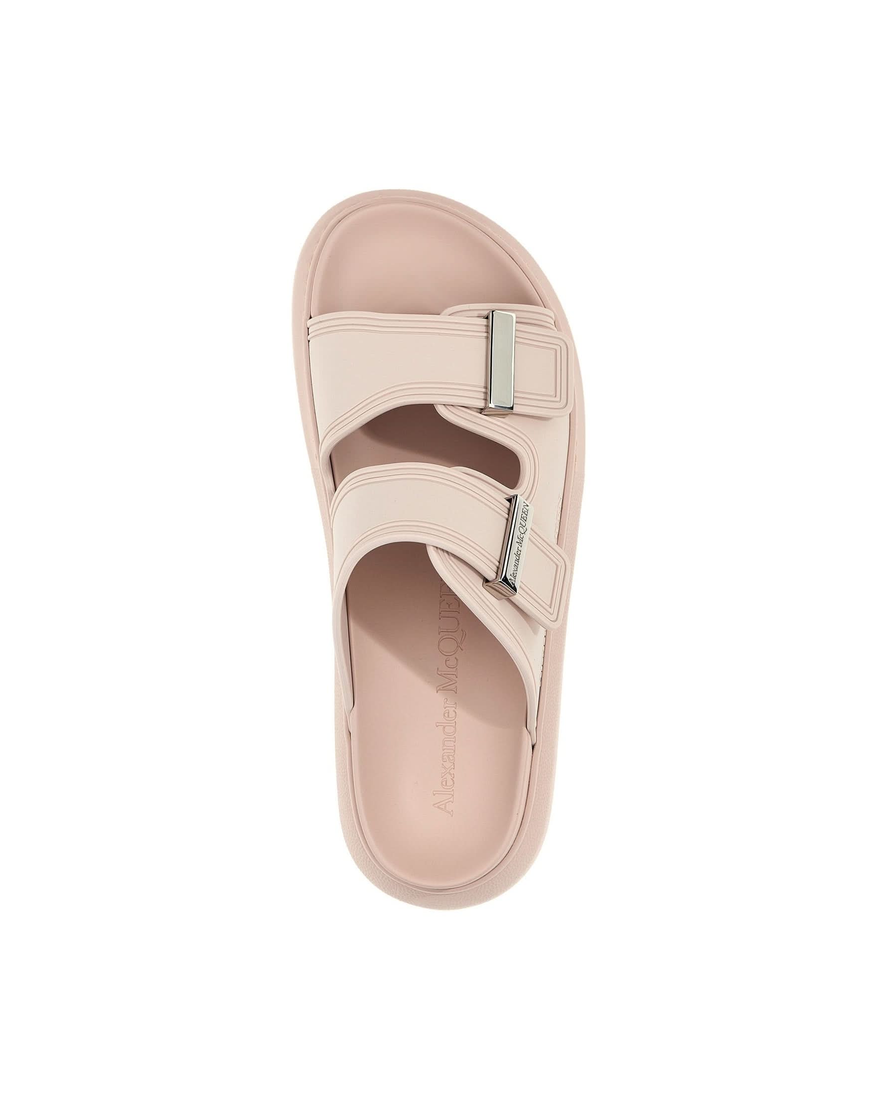 Alexander Mcqueen Rubber Sandals Glam Steals