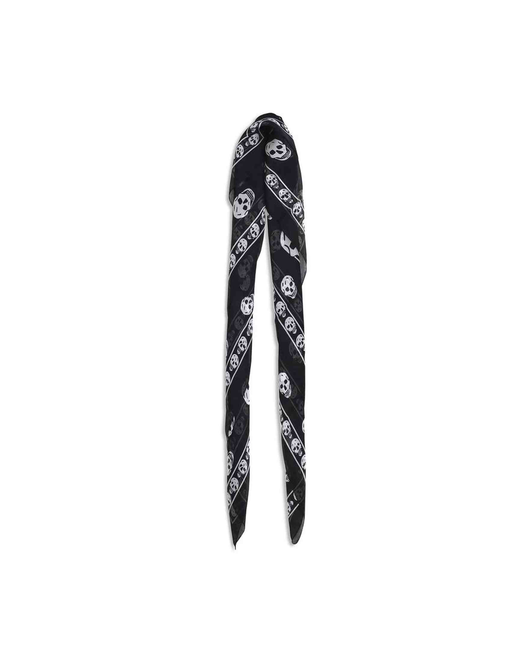 Alexander Mcqueen Silk Skull Scarf Glam Steals