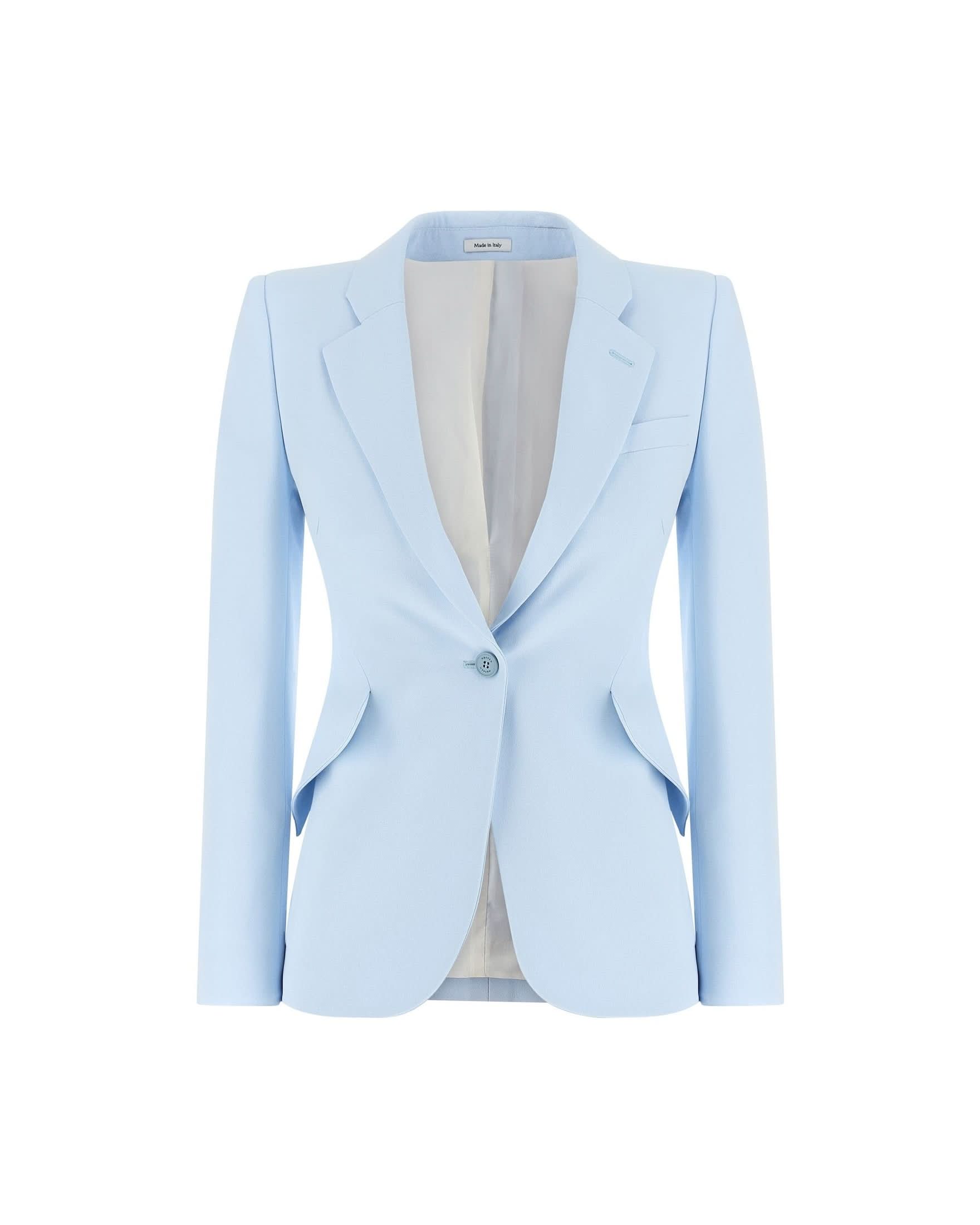 Alexander Mcqueen Single Breasted Blazer Glam Steals
