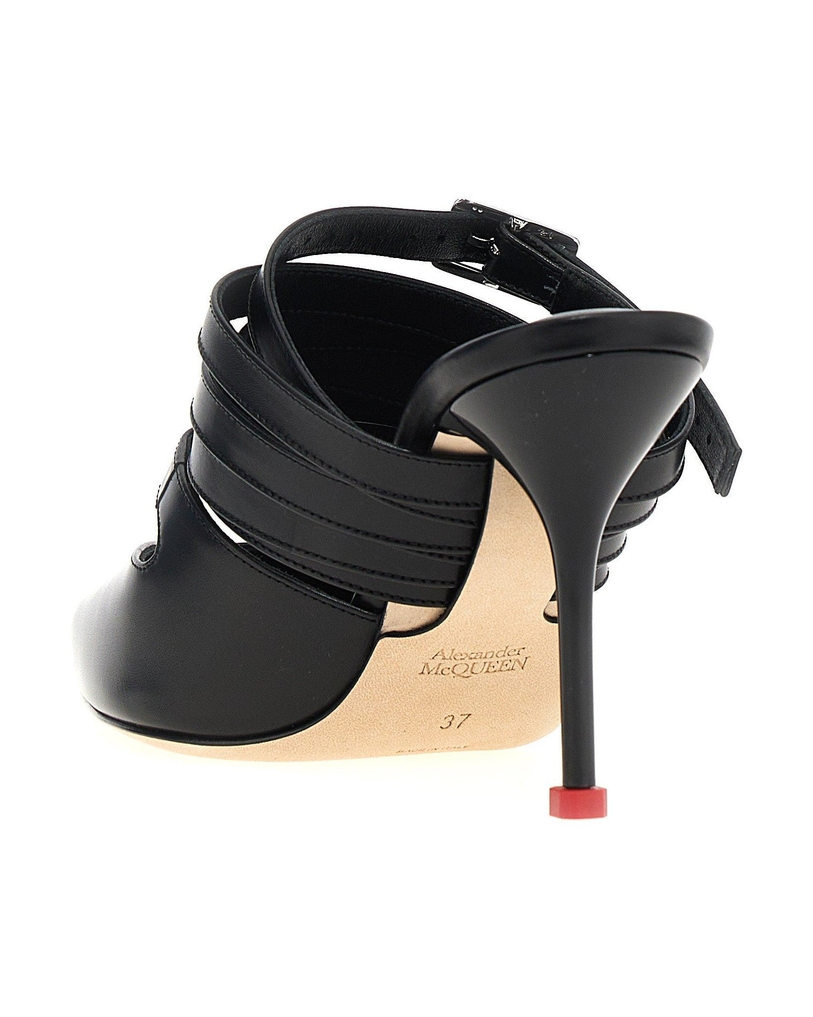 Alexander Mcqueen Strap Mules Glam Steals