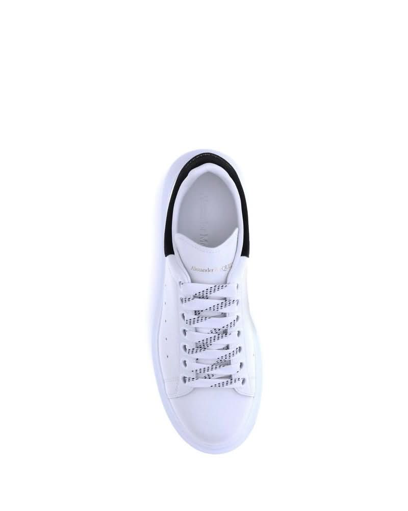 Alexander Mcqueen White Calf Leather Bos Taurus Platform Sneakers