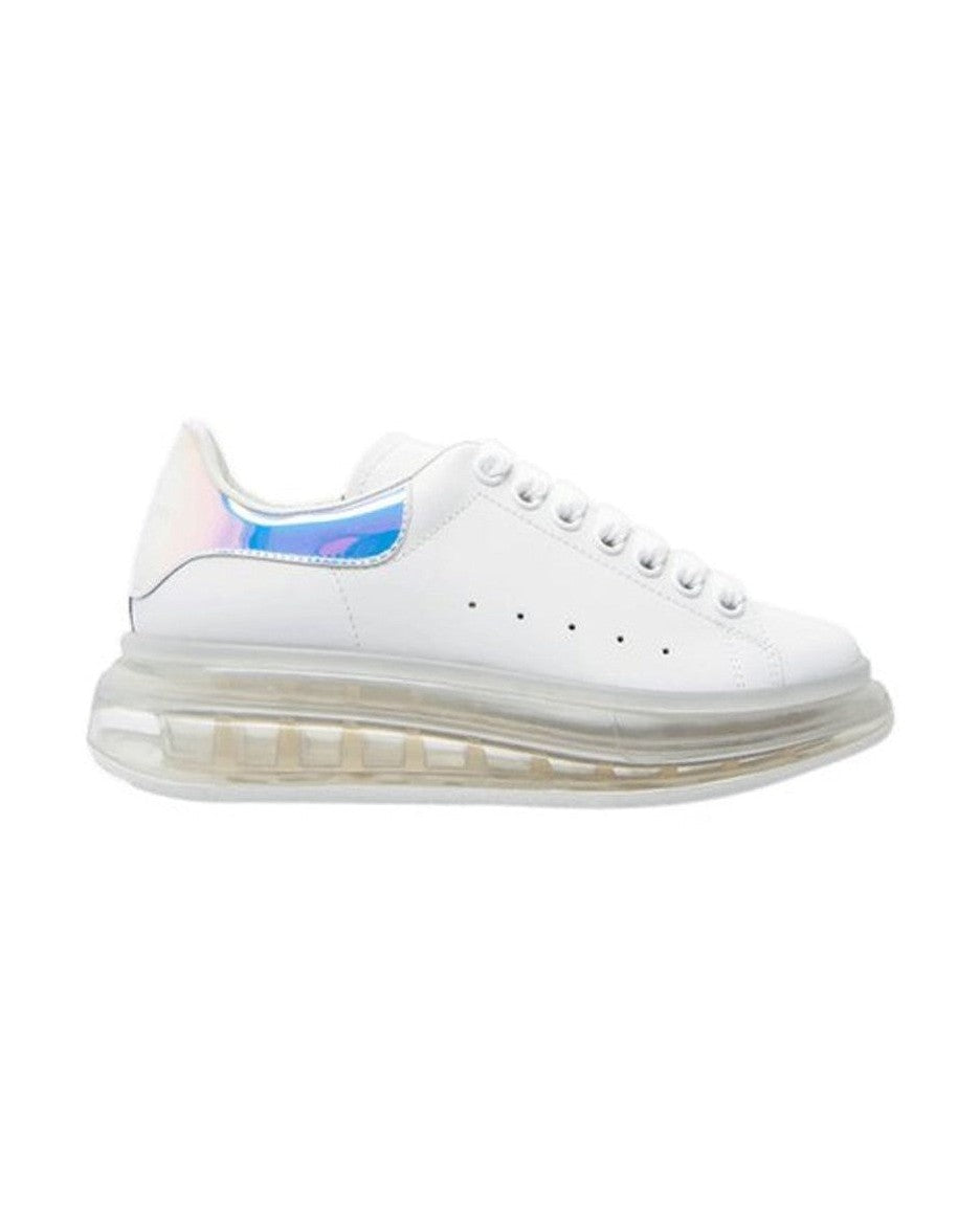 Alexander Mcqueen White Calfskin Chunky Sneakers Sneakers