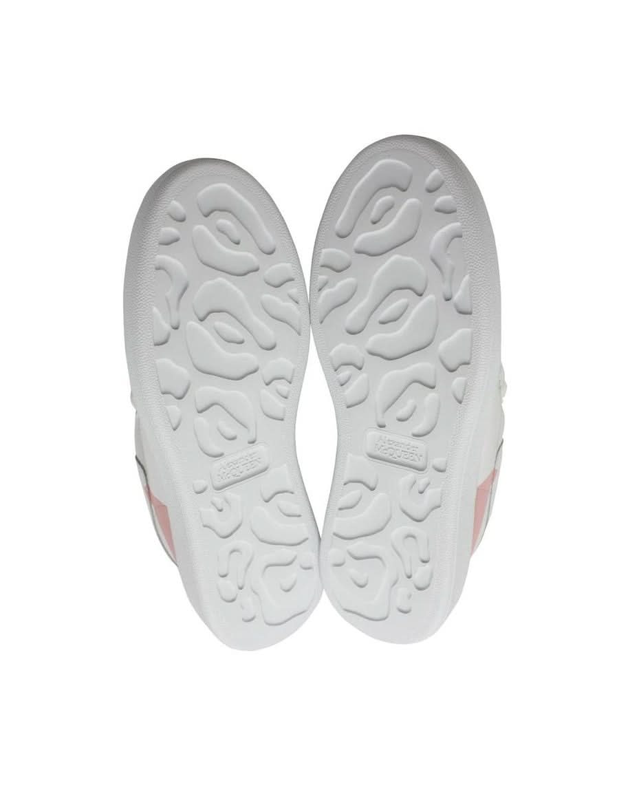 Alexander Mcqueen White Calfskin Chunky Sneakers