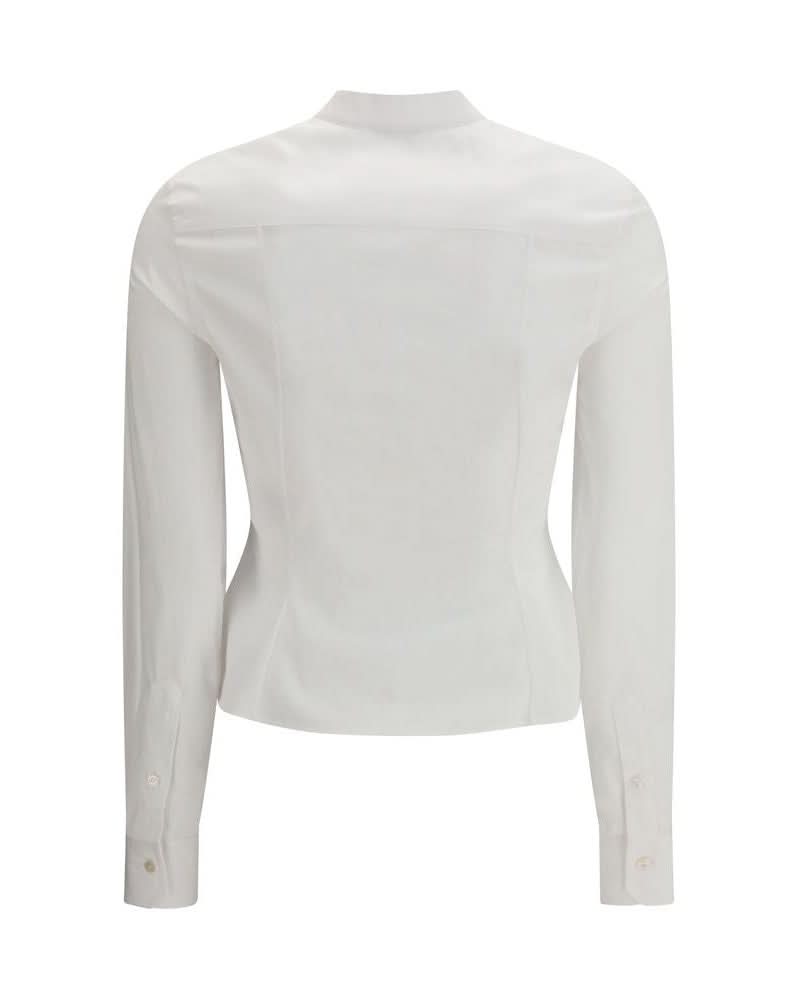 Alexander Mcqueen White Cotton Shirt