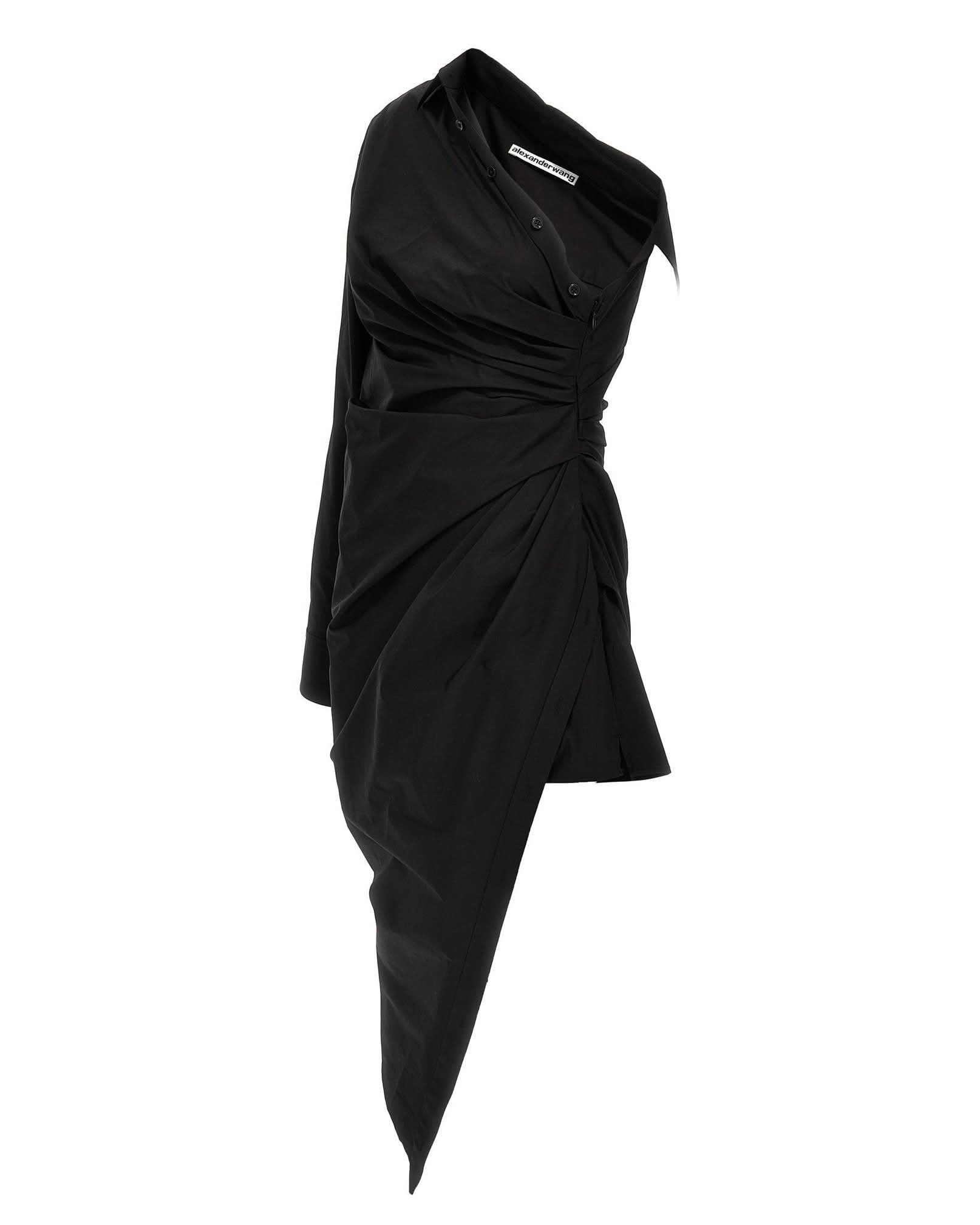 Alexander Wang Asymmetrical Shirt Dress Glam Steals
