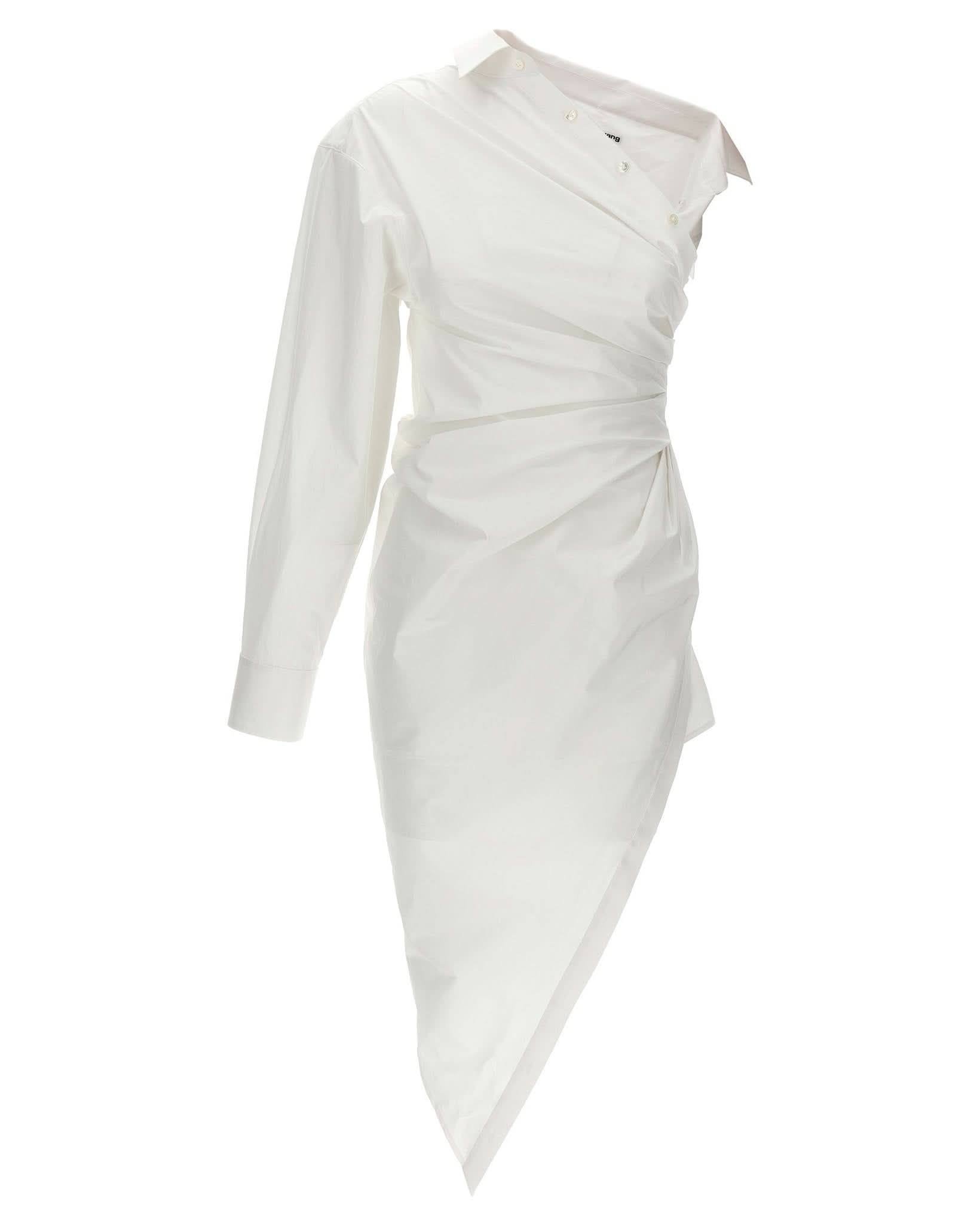 Alexander Wang Asymmetrical Shirt Dress Glam Steals
