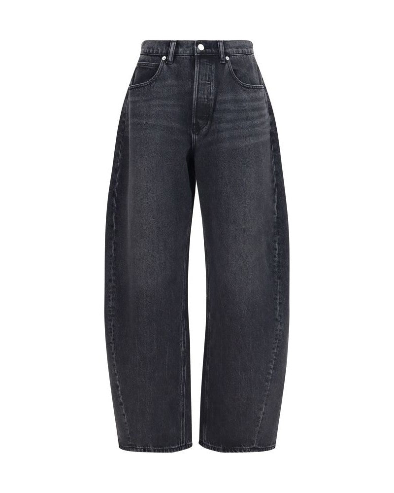 Alexander Wang Black Cotton Jeans Denim Glam Steals